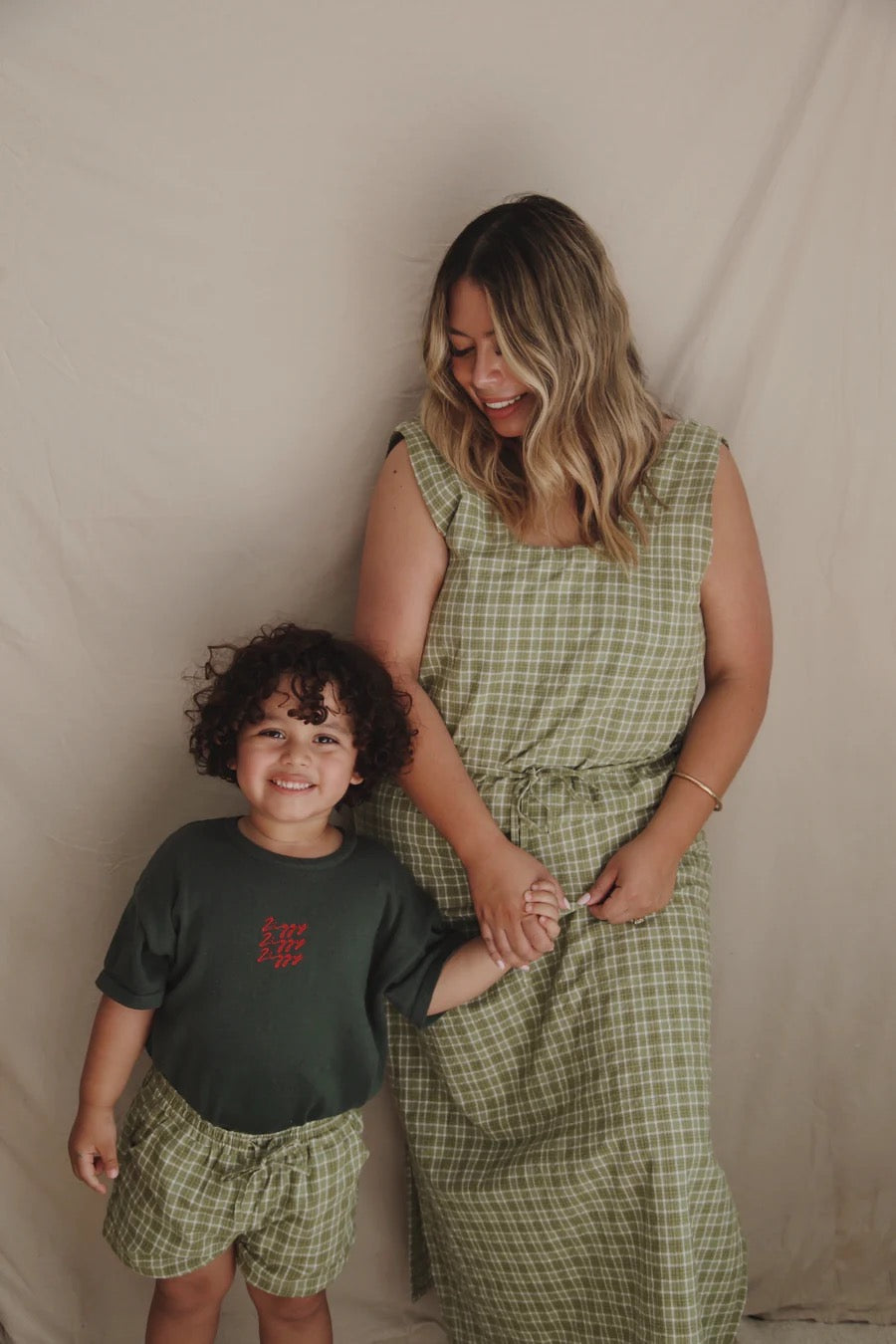 Ziggy Lou - Women's Maya Dress Thyme