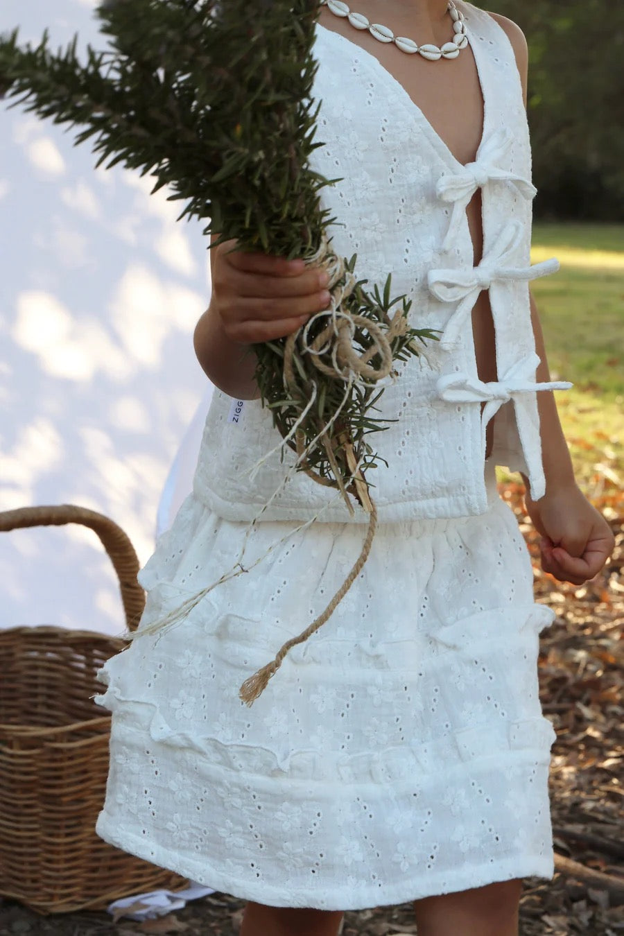 Ziggy Lou - Marnie Singlet Laurel