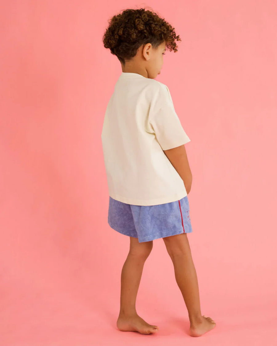 Lenn Label - Daily Terry Short Lenn Blue