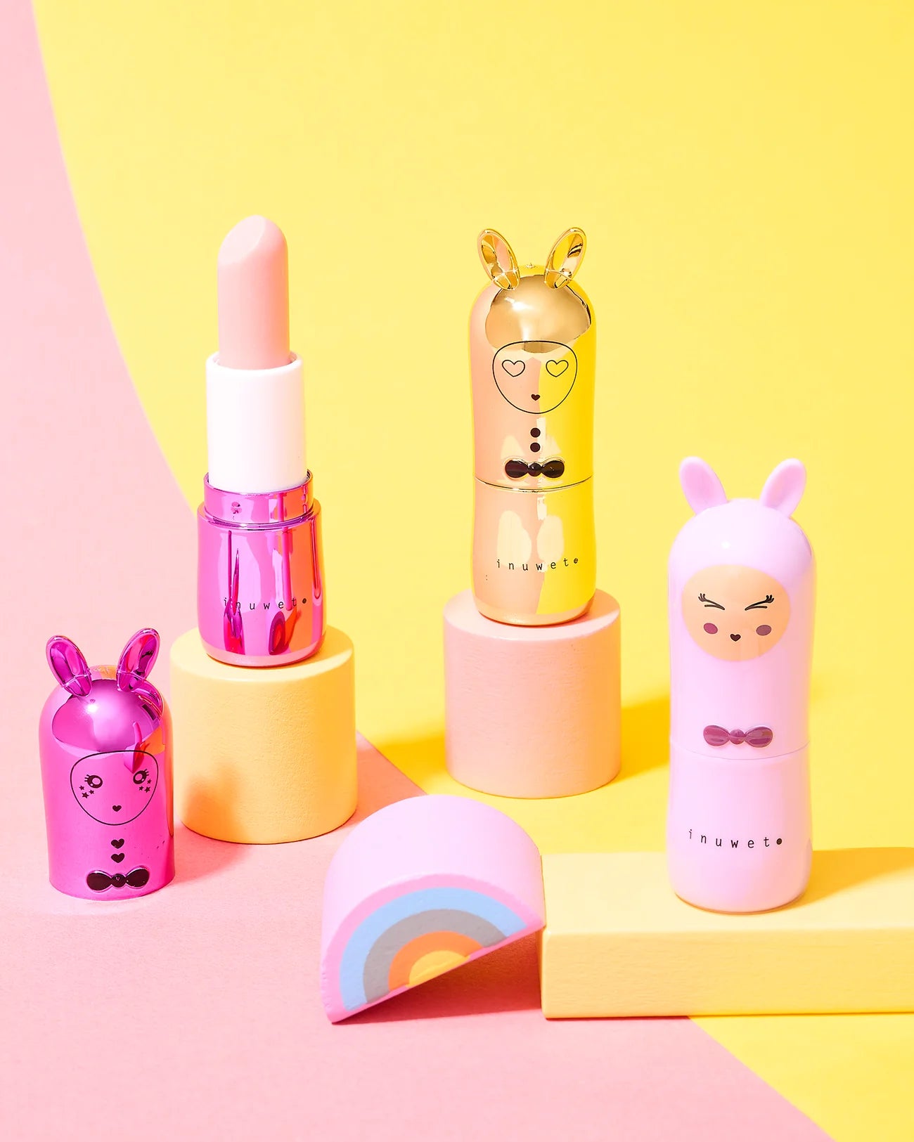 Inuwet - Metallic Lip Balm Raspberry Sorbet