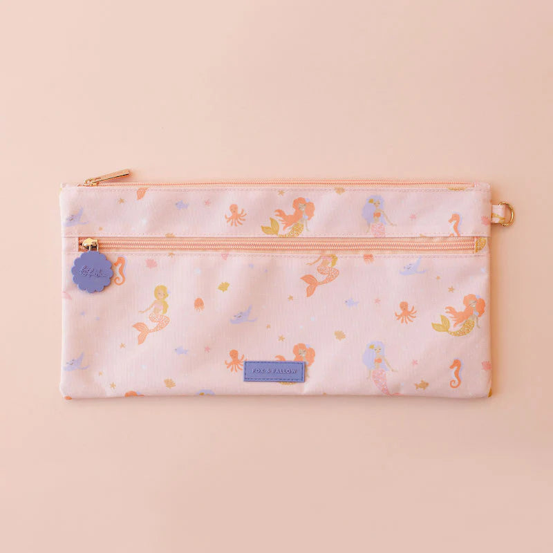Fox & Fallow - Mermaids Large Pencil Case