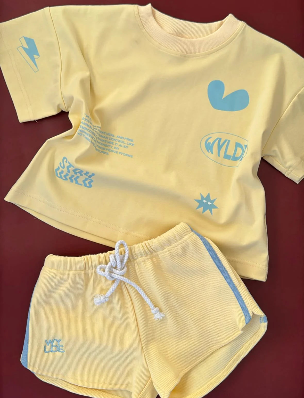 Wylde the Label - Lemon Sky Set - Size 5