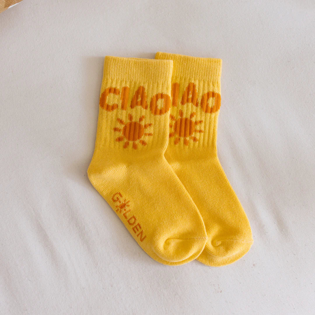 Golden Children - Ciao Sun Socks Sunshine