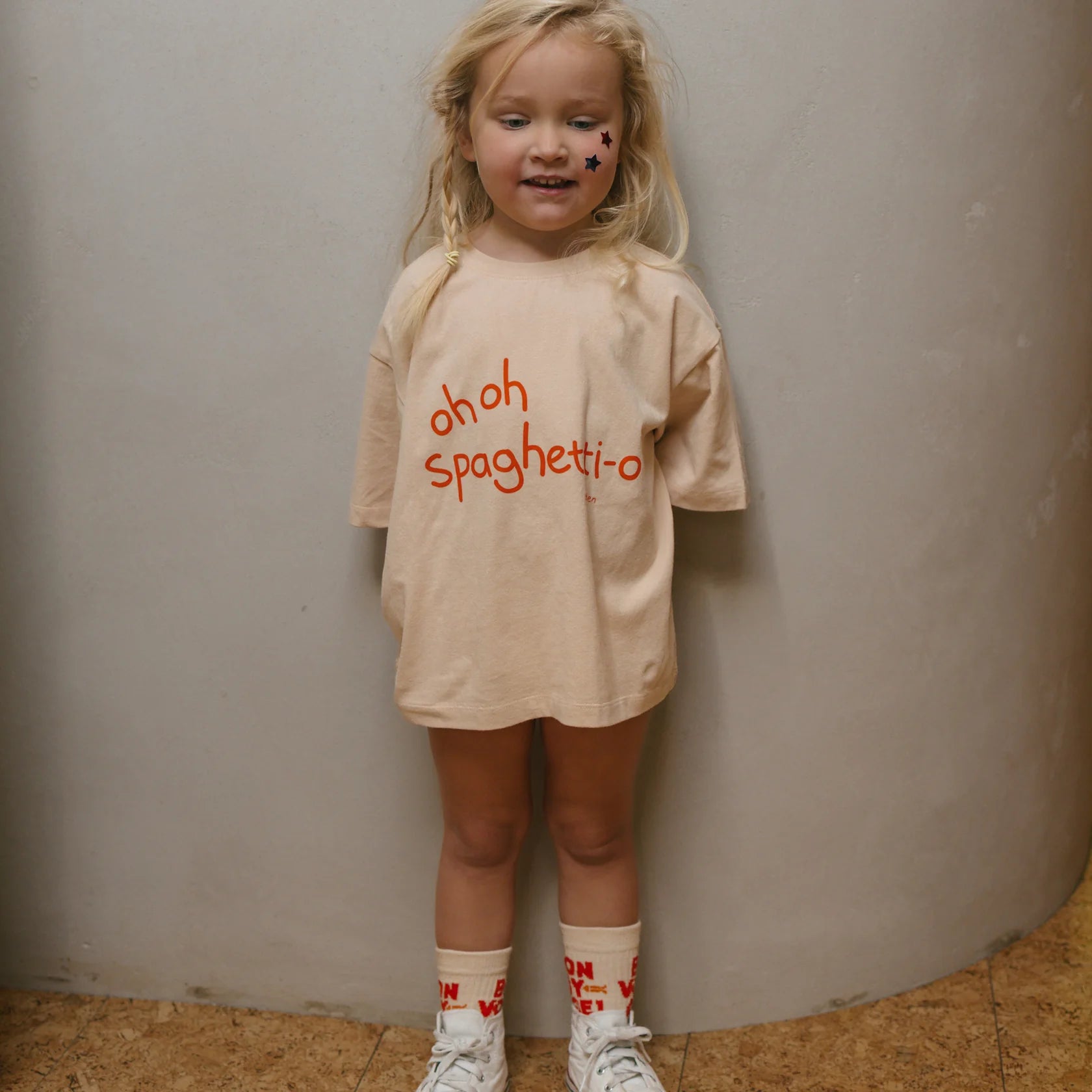 Golden Children - Spaghetti-O Mid Sleeve Tee Honey