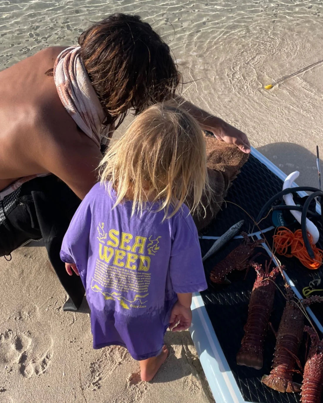 Ziggy Zaza - Seaweed Tee Violet