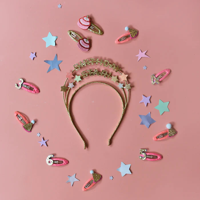 Rockahula - Birthday Glitter Clips