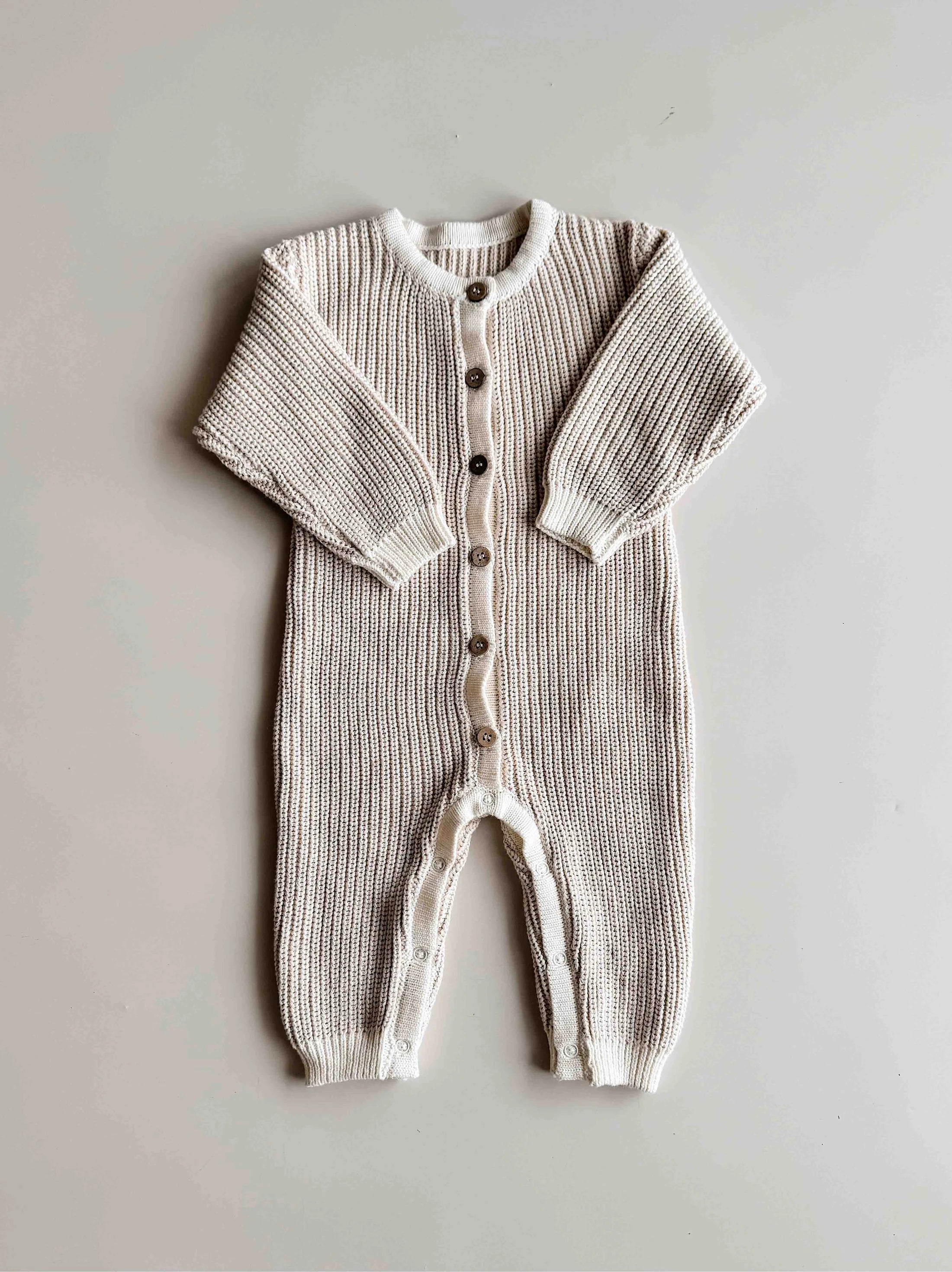 Freckles the Label - Chunky Full Romper Oat