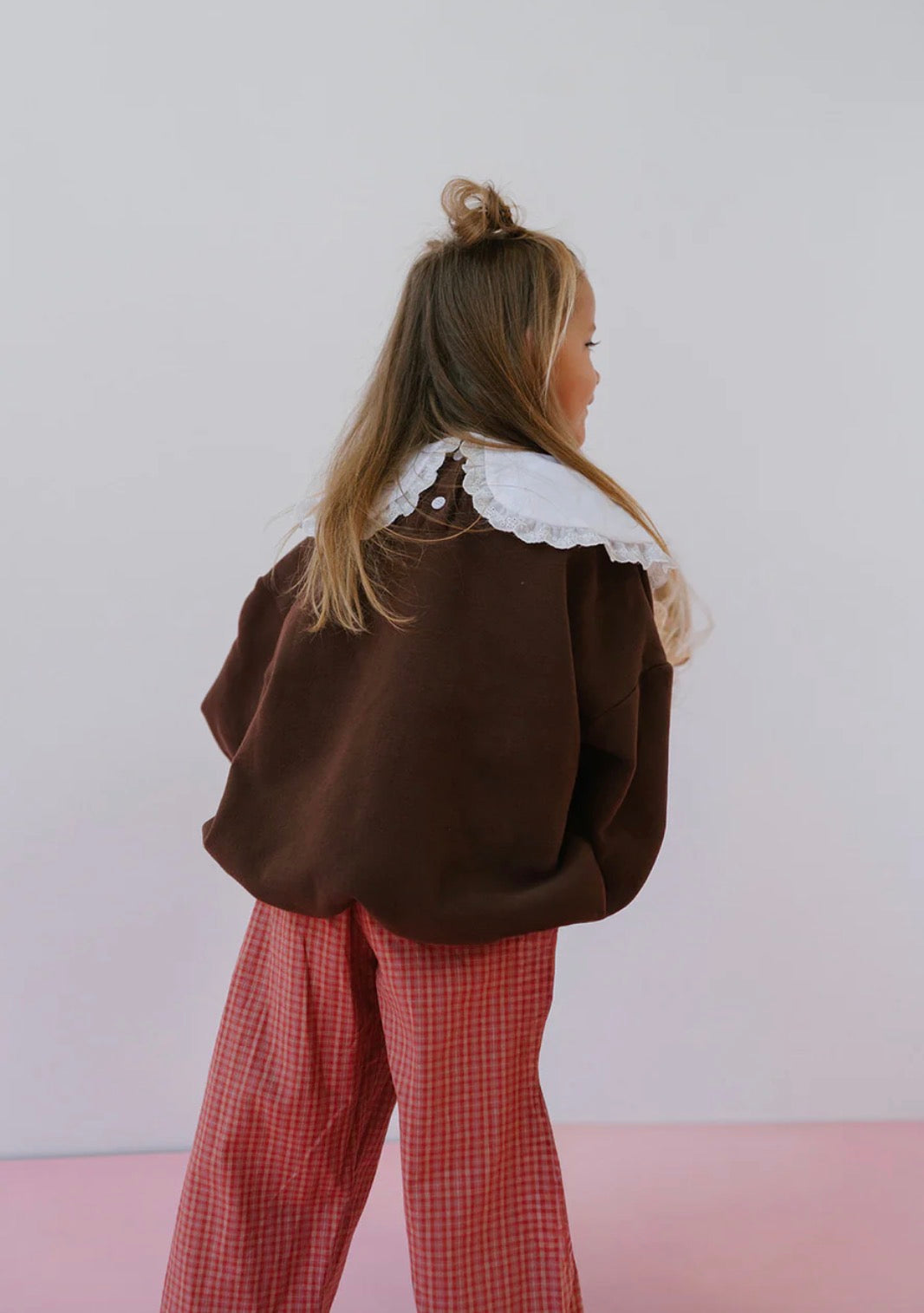 Lenn Label - Girlie Pullover Chocolate - Size 5
