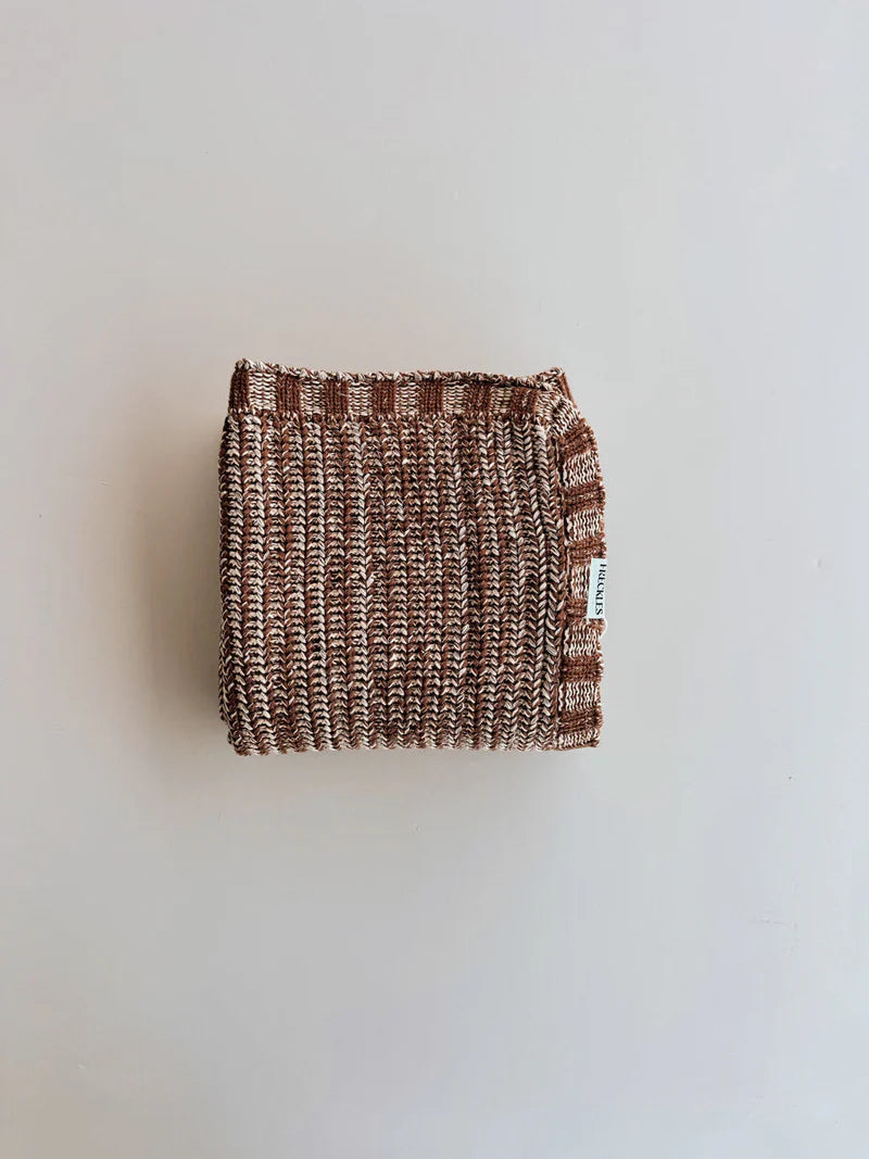 Freckles the Label - Chunky Knit Blanket Chocolate