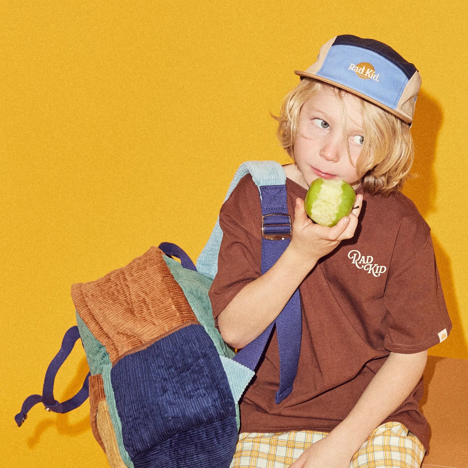 Banabae - Rad Kid Spliced Panel Cap Blues