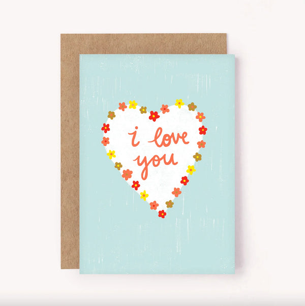 Greeting Card 'I Love You'