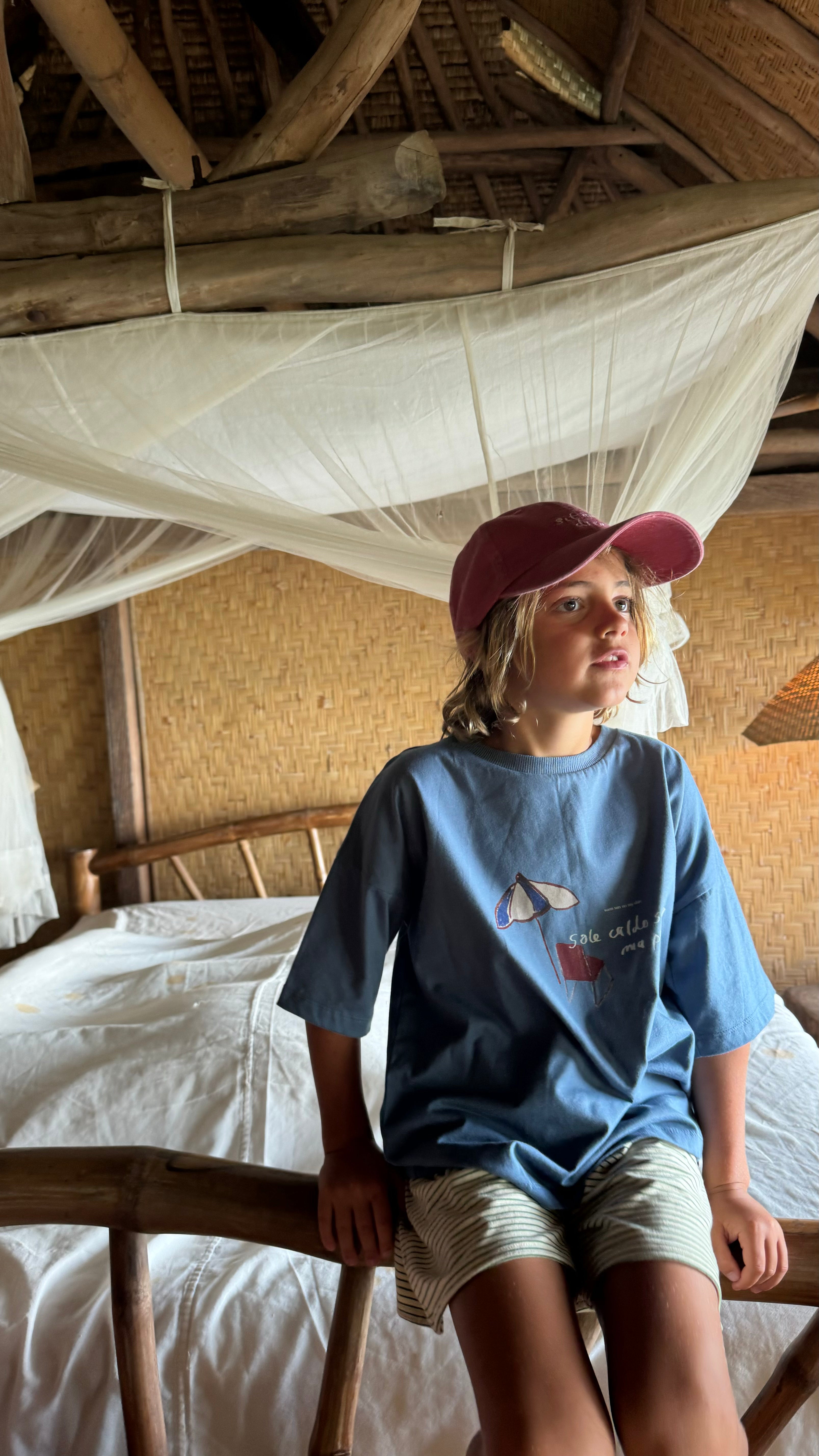 Illoura the Label - Warm Sun Artist Collab Tee Ocean