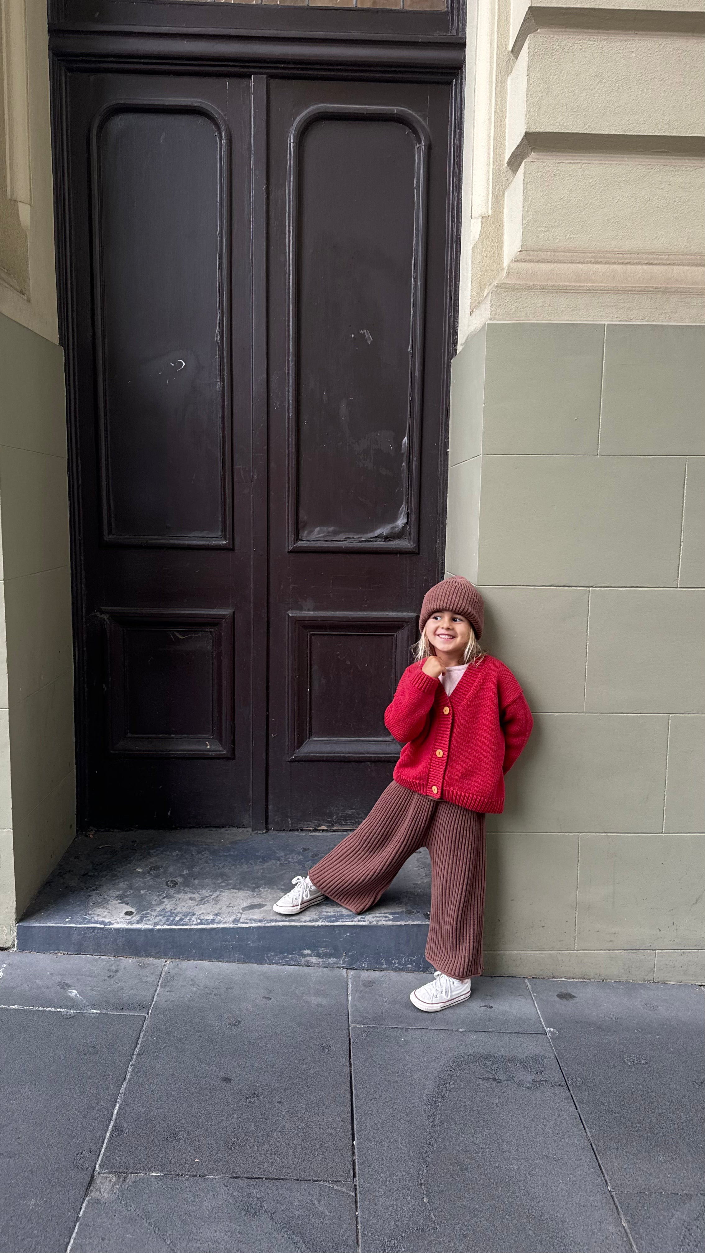 Illoura the Label - Essential Knit Pants Cocoa