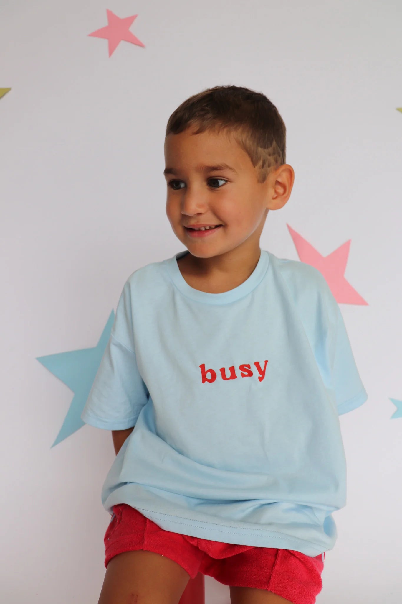 Lenn Label - Busy Tee Sky Blue