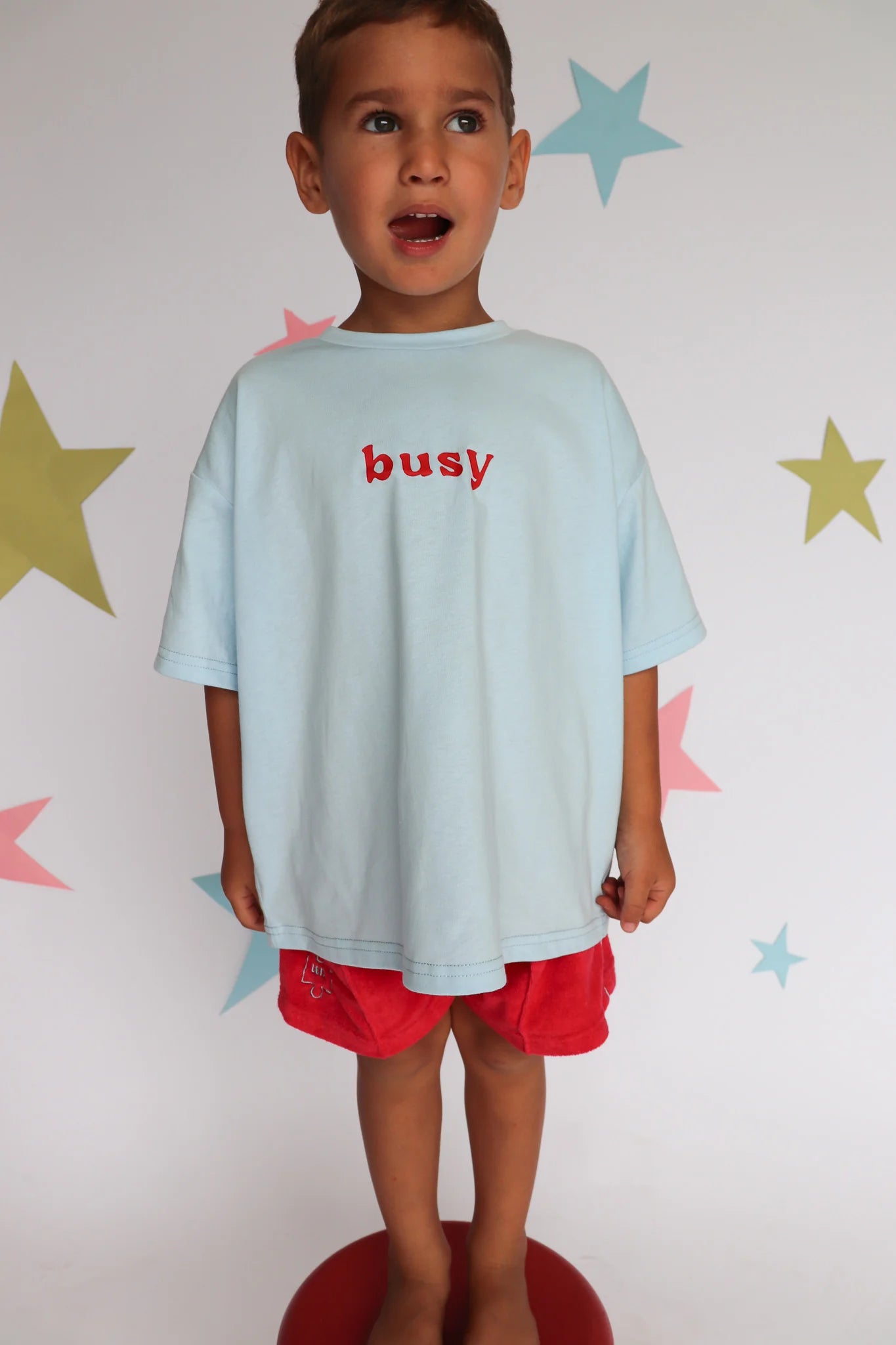 Lenn Label - Busy Tee Sky Blue
