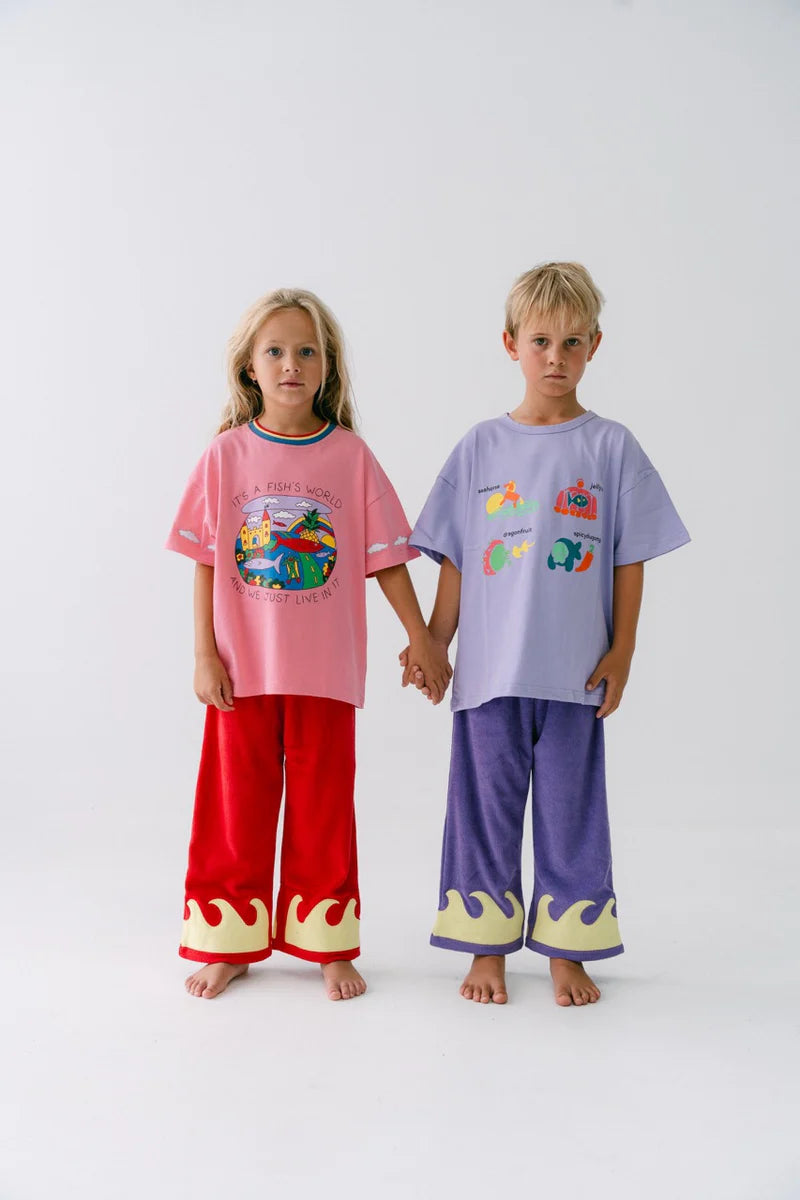 Spicy Dugong - Fish Life Tee Pink