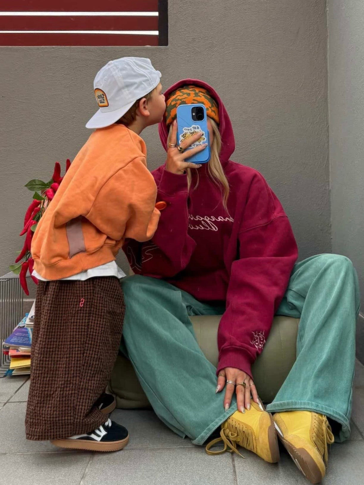 We Are Cambe - Everyday Pullover Papaya