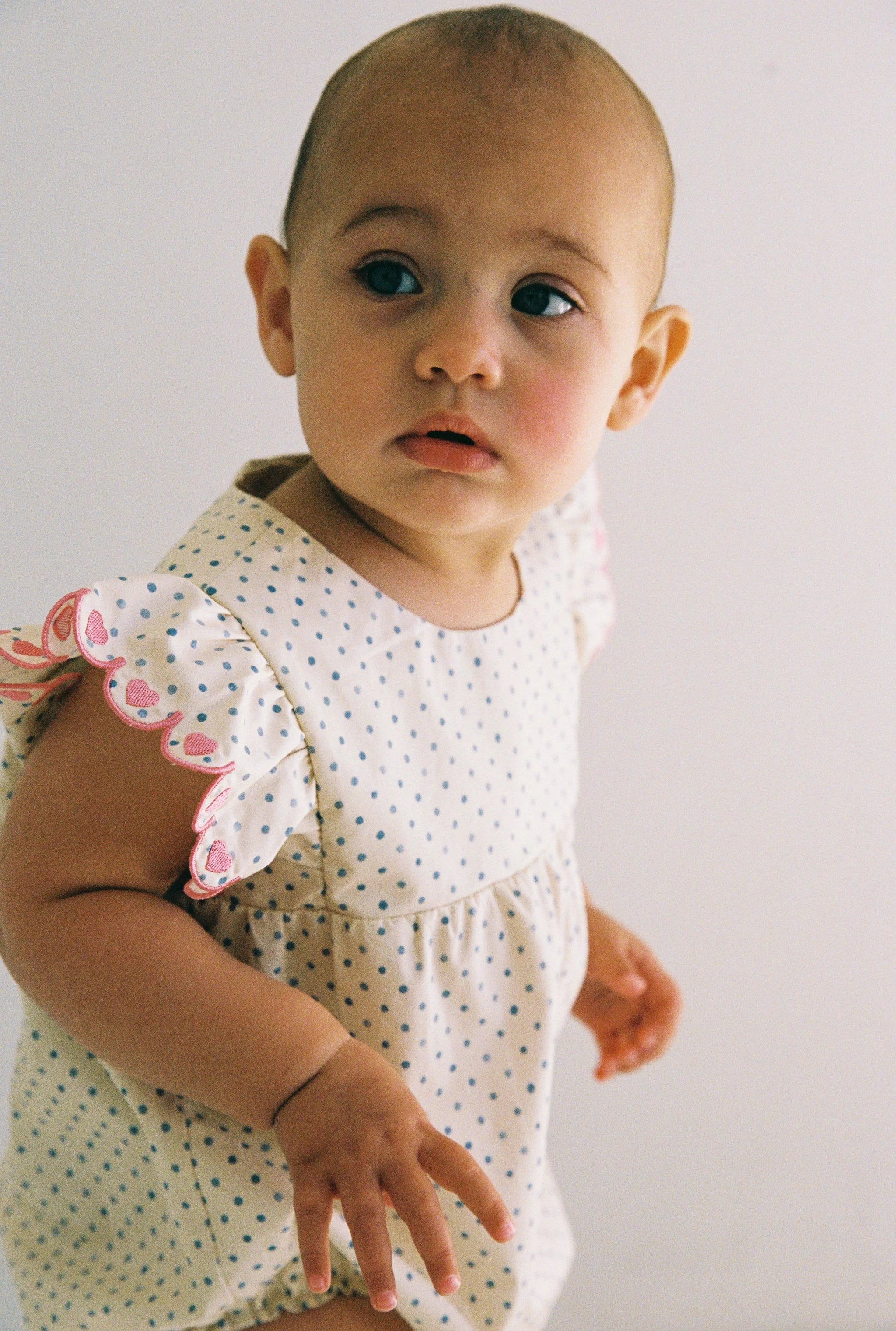 JUNI JNR - Alba Romper Polka Dot
