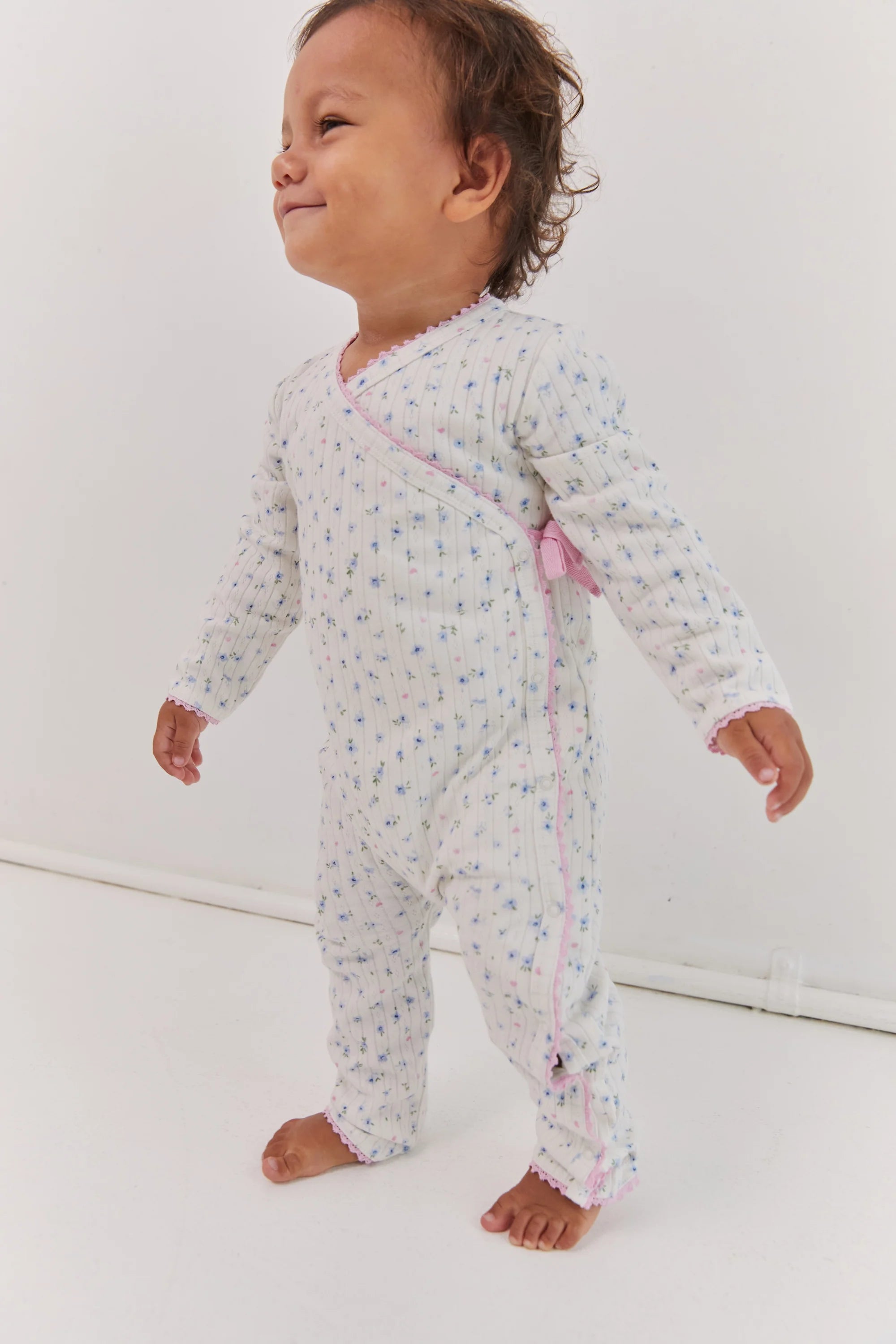 JUNI JNR - PRE-ORDER Meadow Onesie Ditsy Bloom