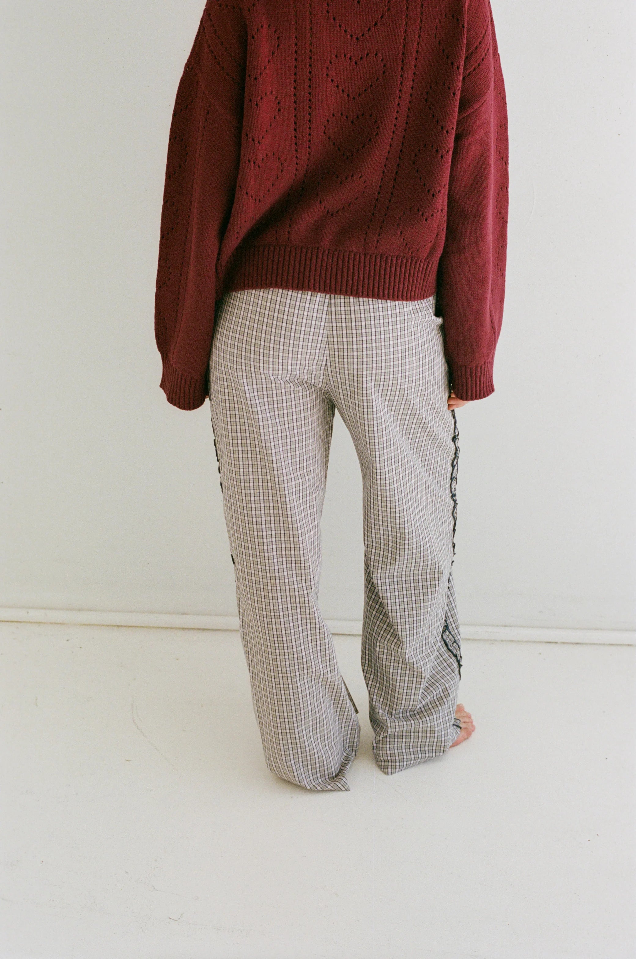 JUNI - Stevie Pants Check (Regular Length)