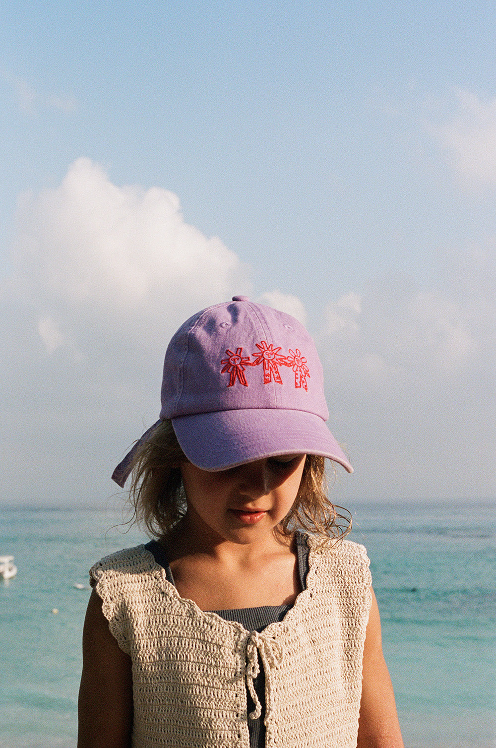 PRE-ORDER Illoura the Label - Dancing Flowers Cap Grape