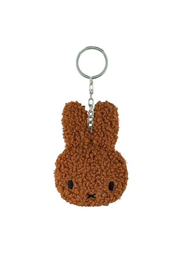 Miffy Flat Keychain Tiny Teddy Cinnamon