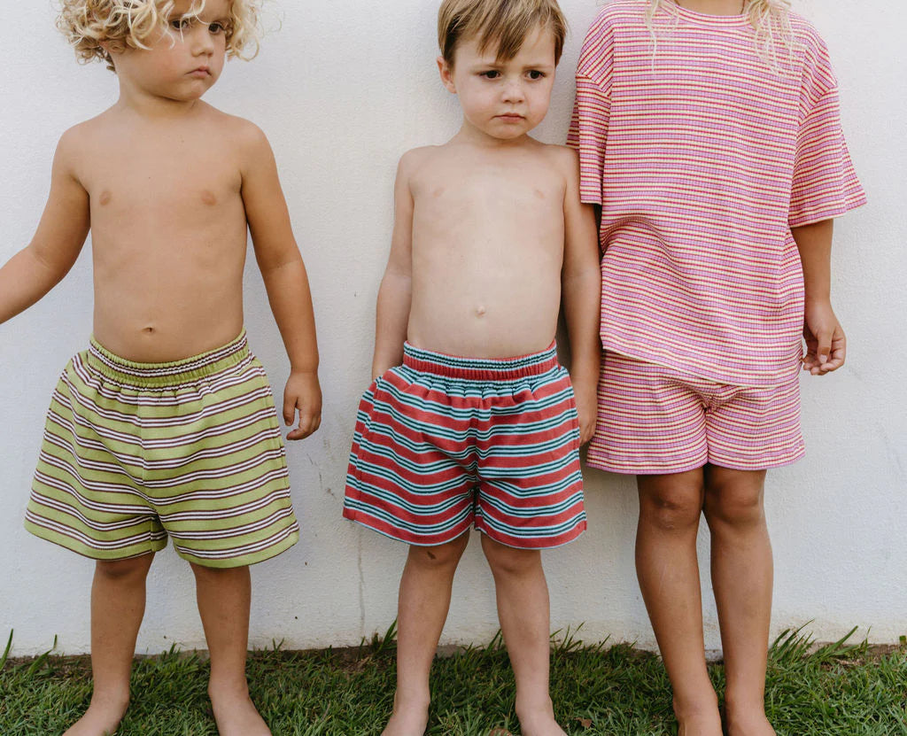 Loaila - Rib Short Desert Tide Stripe - Size 6