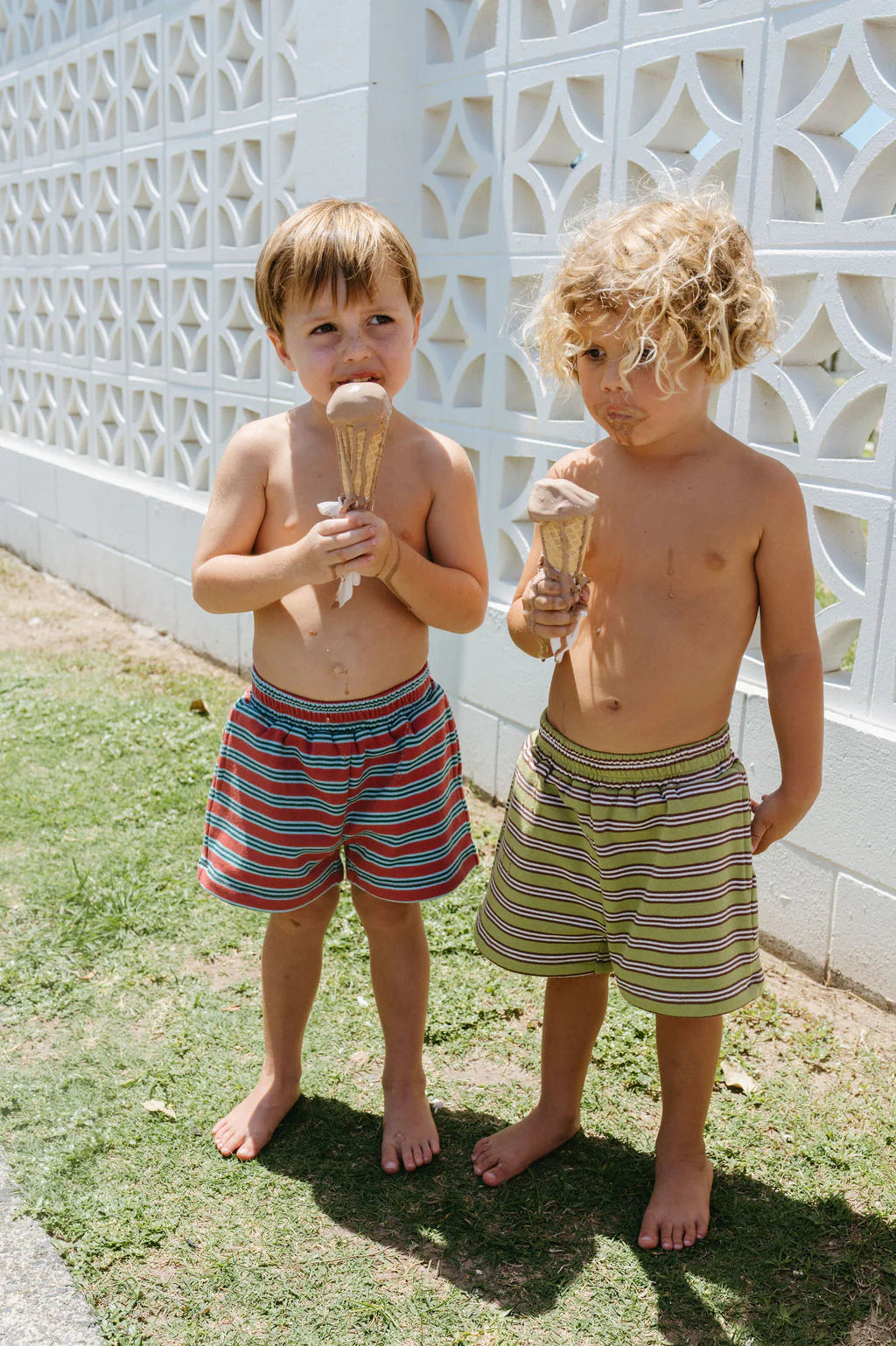 Loaila - Rib Short Desert Tide Stripe - Size 6