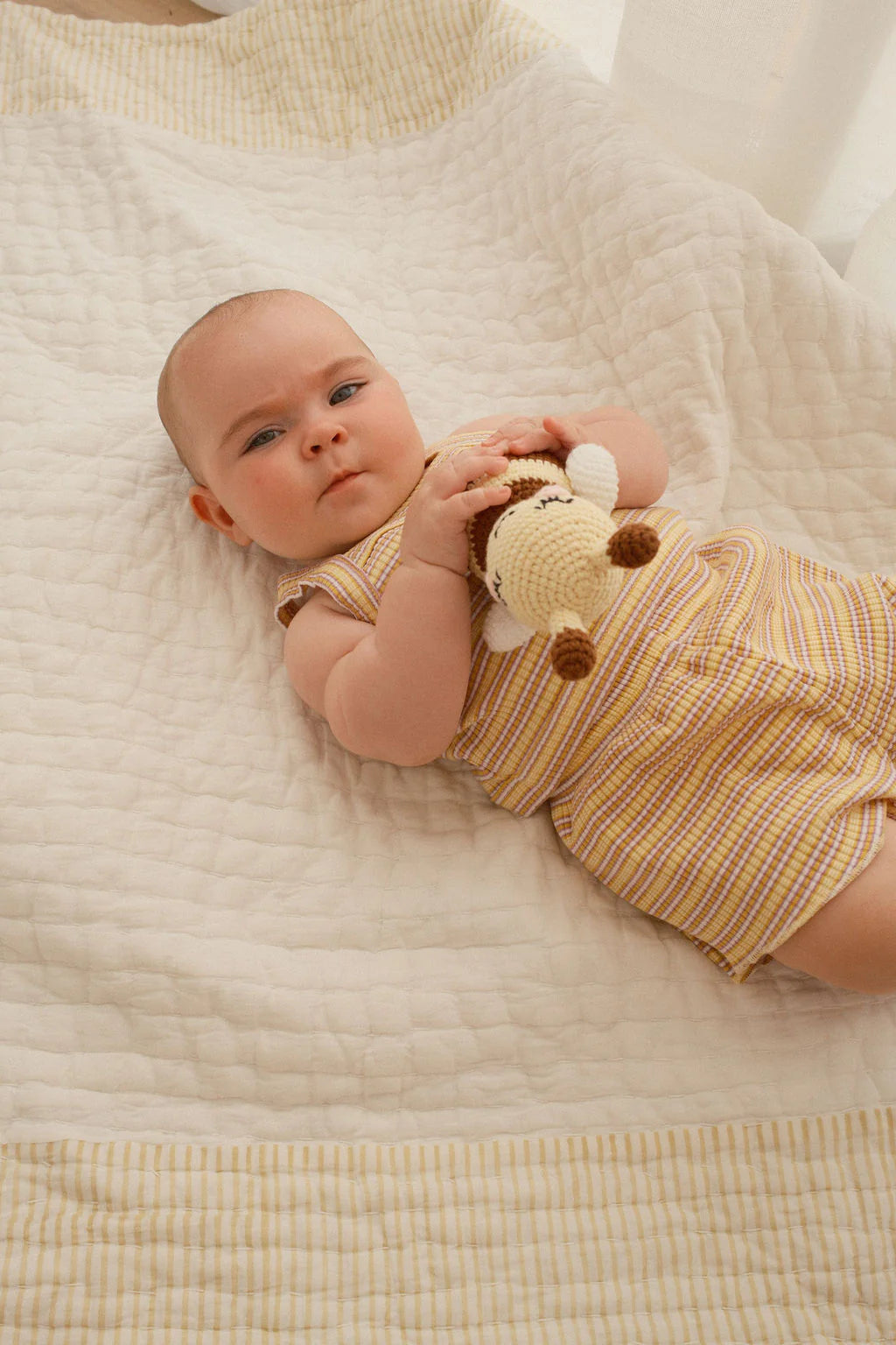 Loaila - Cleo Rib Set Lemonade Stripe