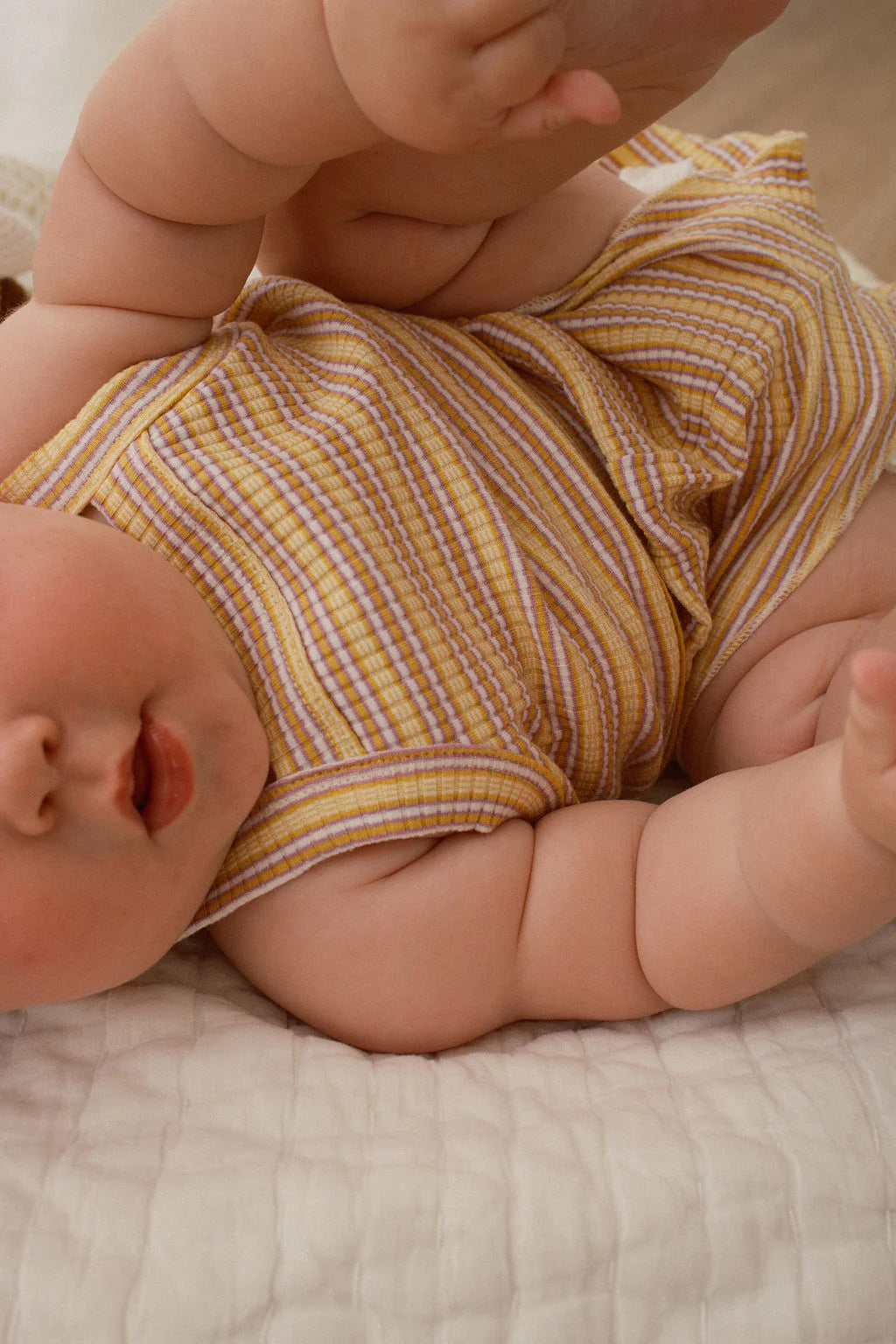 Loaila - Cleo Rib Set Lemonade Stripe