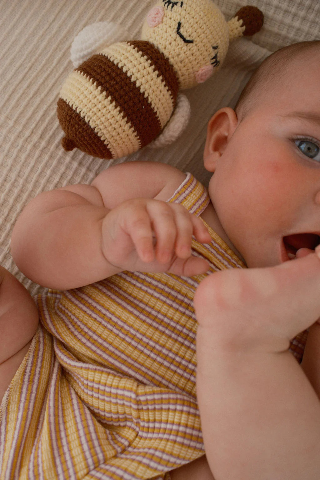 Loaila - Cleo Rib Set Lemonade Stripe