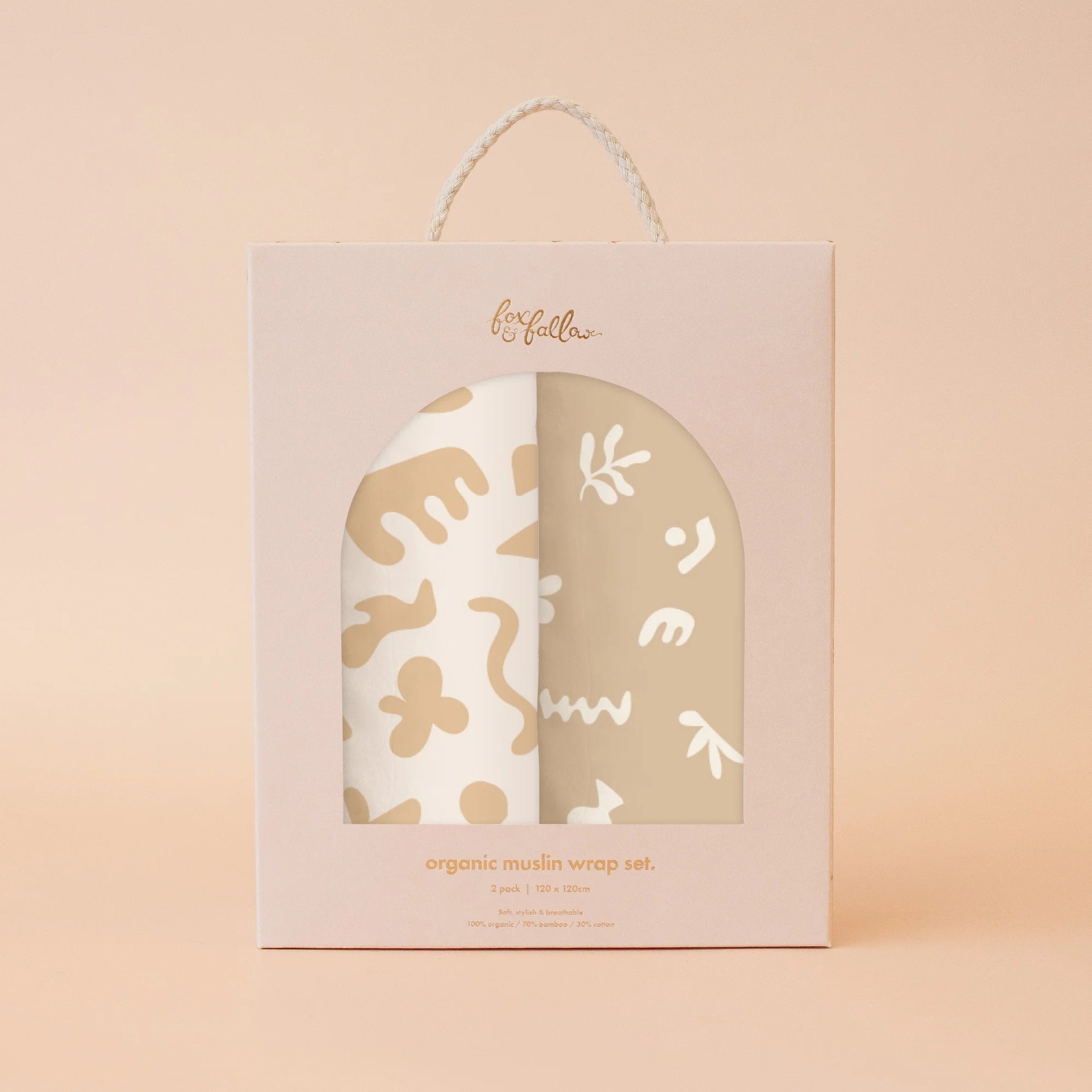 Fox & Fallow - Helios/Fresco Organic Muslin Wrap Set