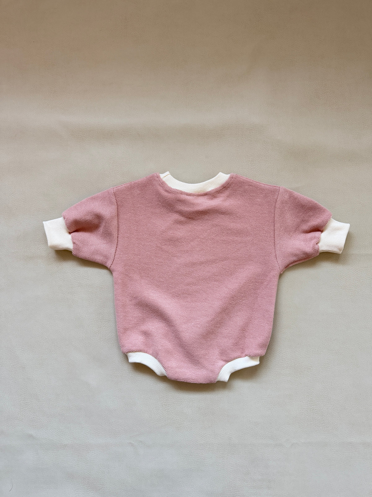 Tiny Trove - Maisie French Terry Bodysuit Pink