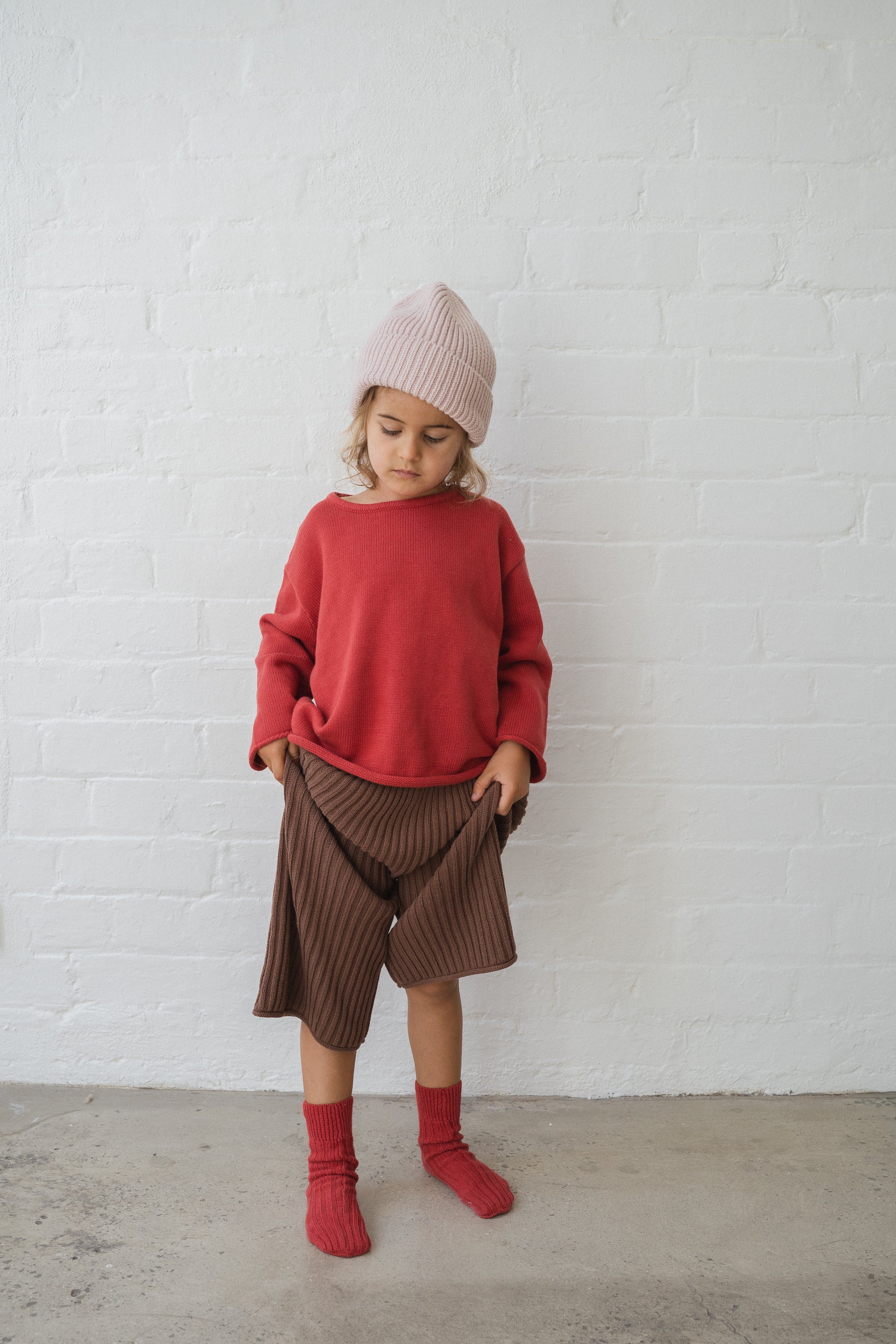 Illoura the Label - Essential Knit Pants Cocoa