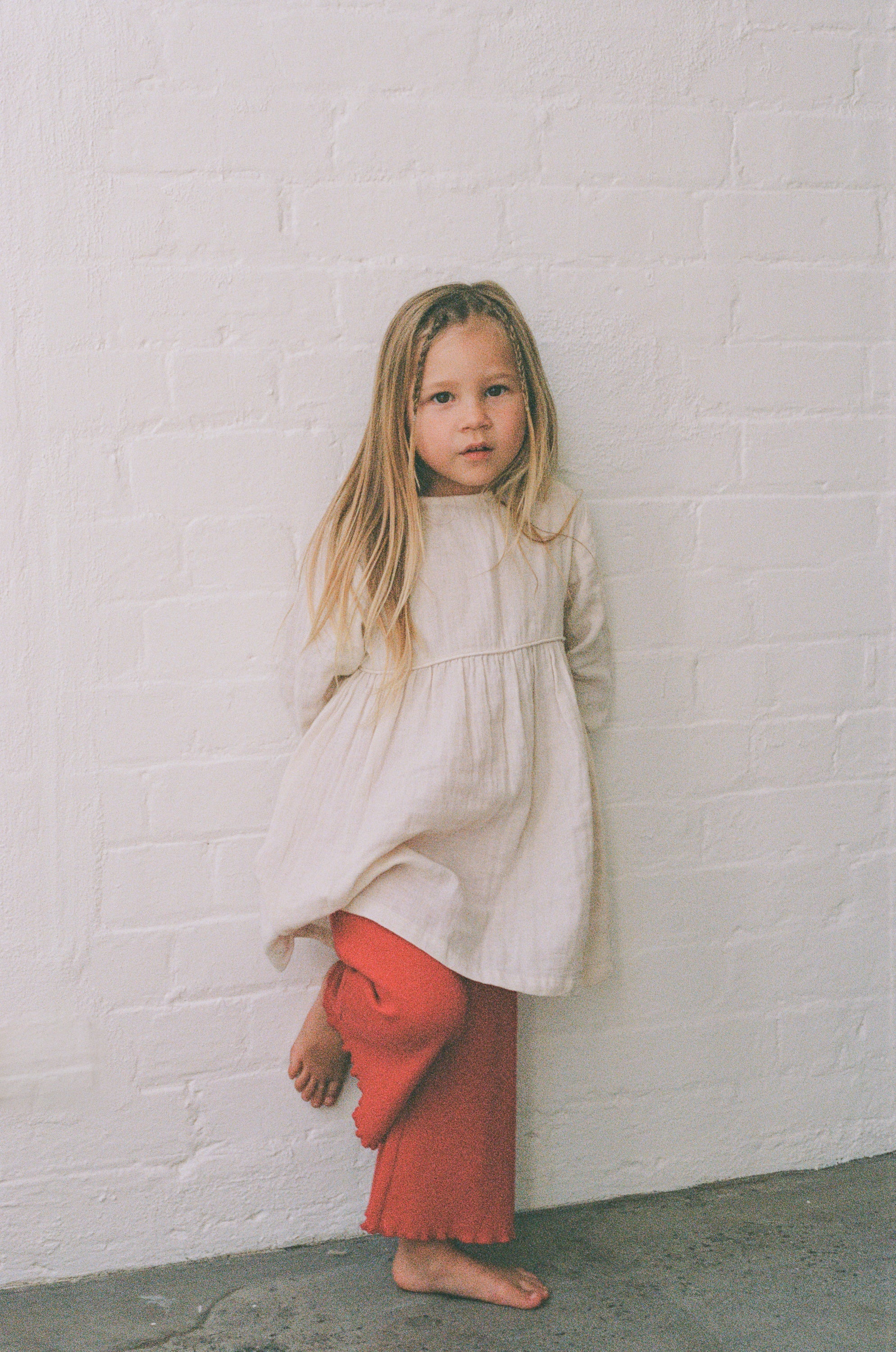 Illoura the Label - Essential Knit Pants Chilli