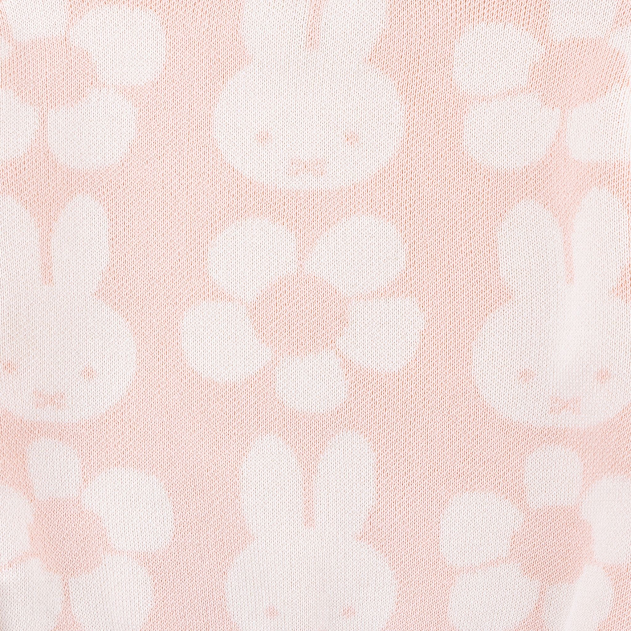 Kynd Baby - Miffy Jacquard Knit Jumper Baby Pink