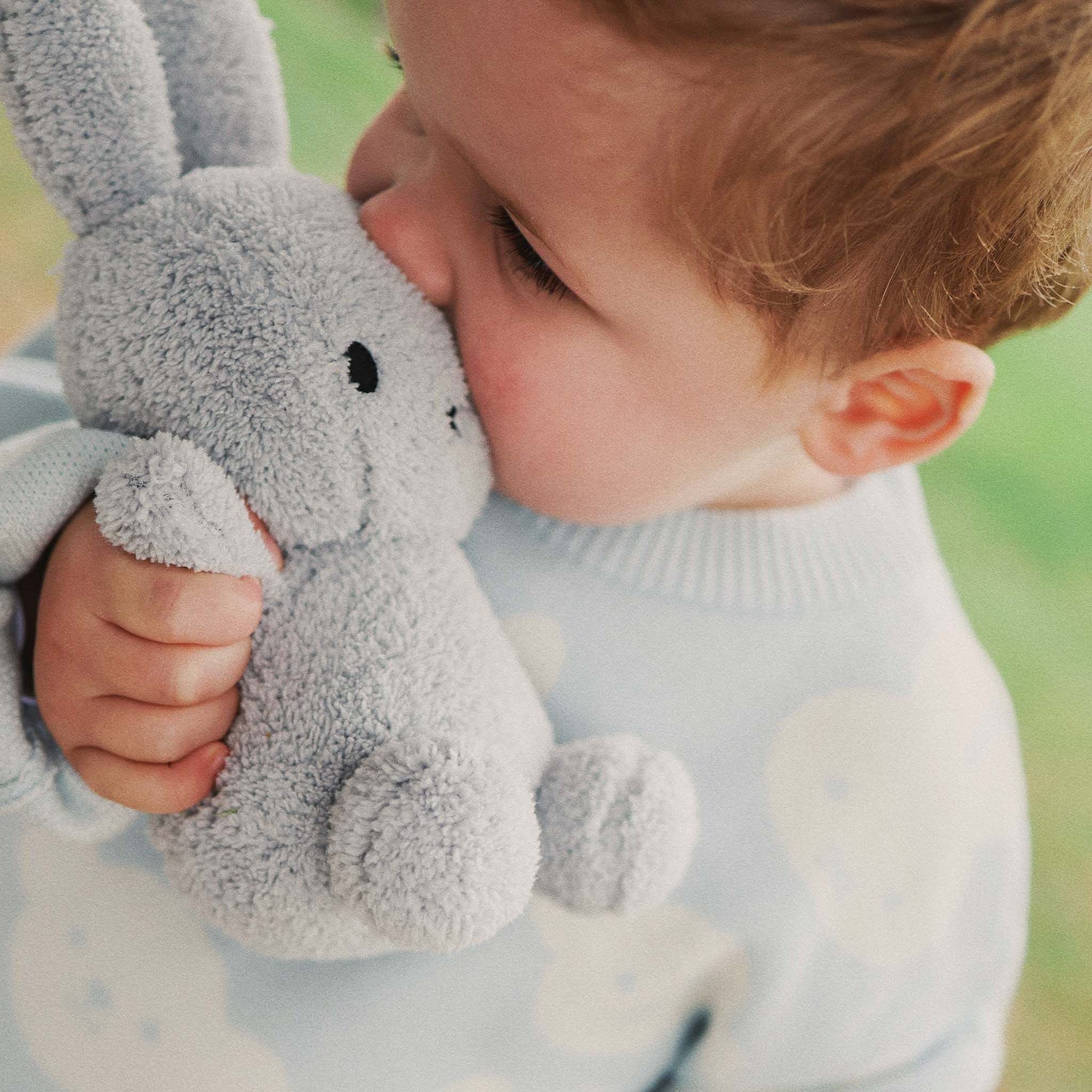 Kynd Baby - Miffy Jacquard Knit Jumper Baby Blue