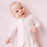 Day or Night Onesie Orchid Gingham