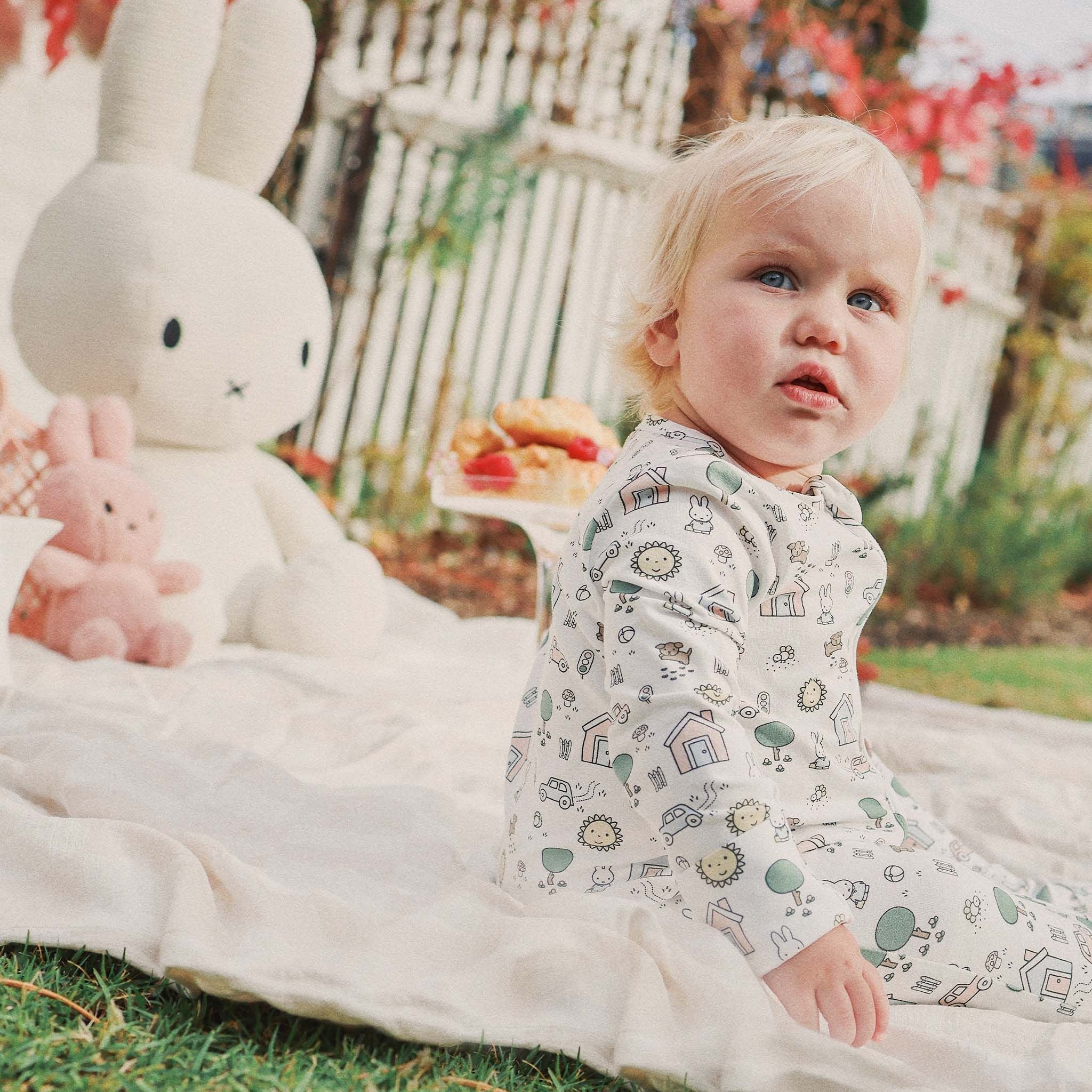 Kynd Baby - Miffy Day Or Night Onesie Pristine