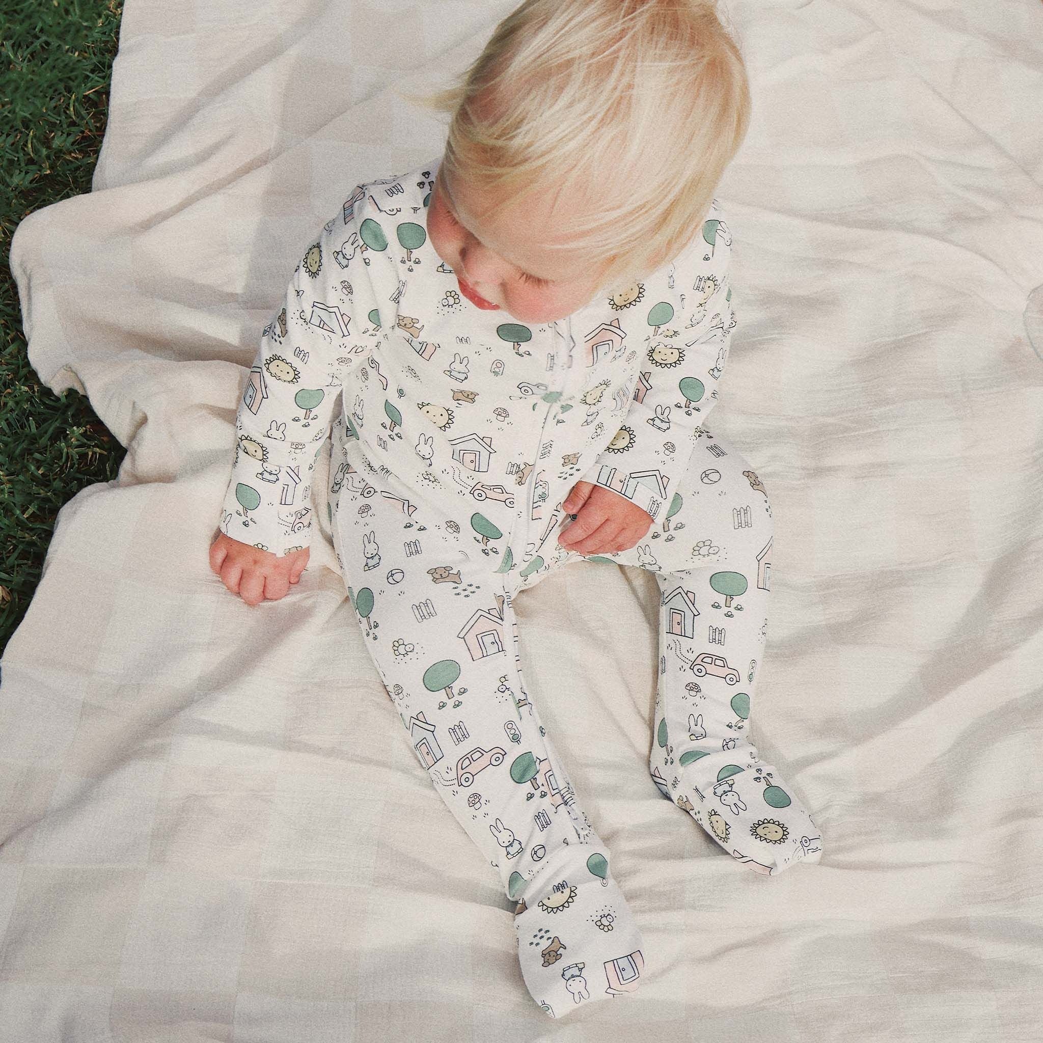 Kynd Baby - Miffy Day Or Night Onesie Pristine