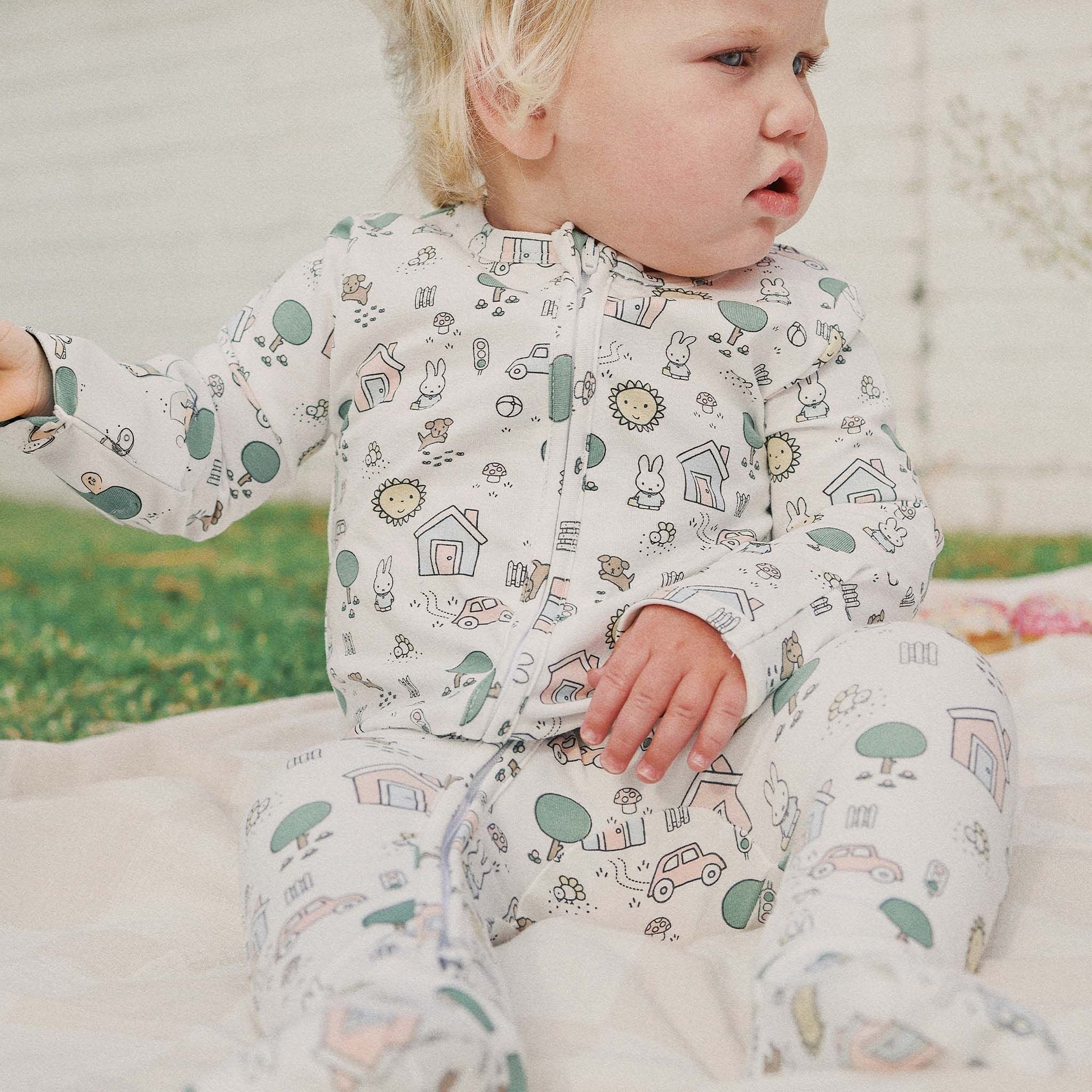 Kynd Baby - Miffy Day Or Night Onesie Pristine