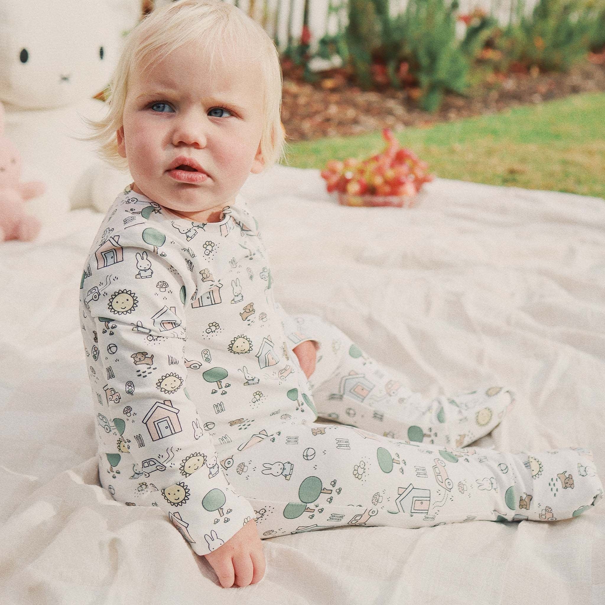 Kynd Baby - Miffy Day Or Night Onesie Pristine