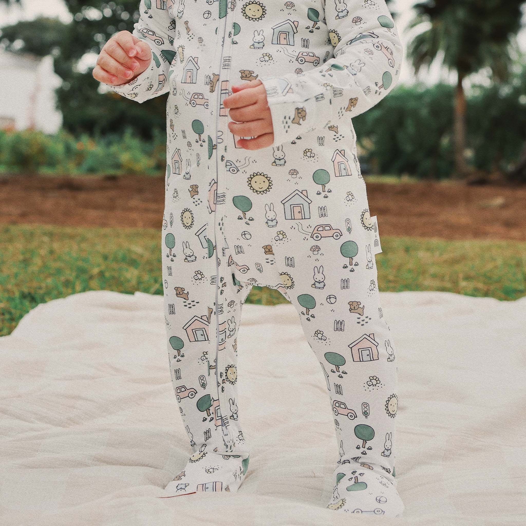 Kynd Baby - Miffy Day Or Night Onesie Pristine