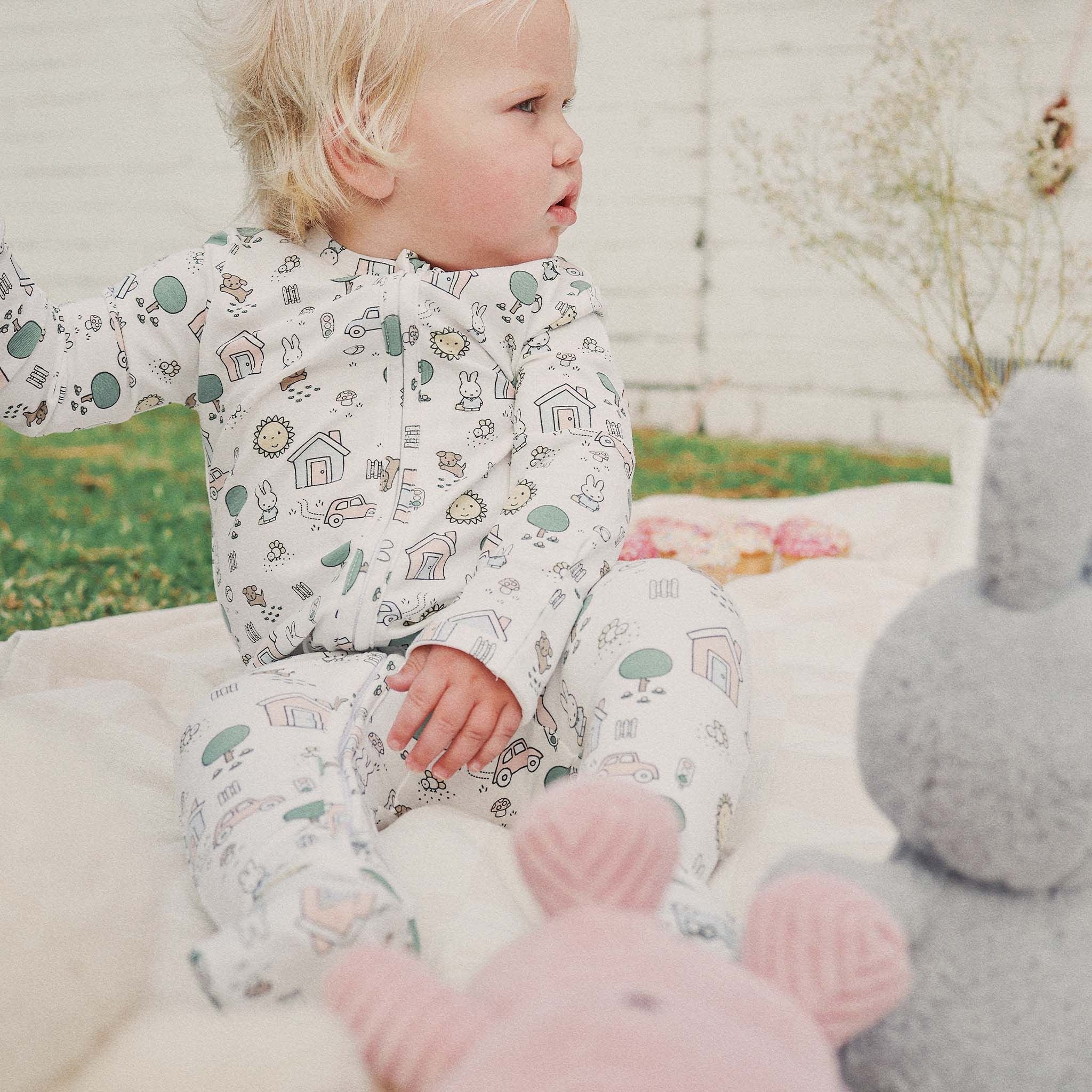 Kynd Baby - Miffy Day Or Night Onesie Pristine