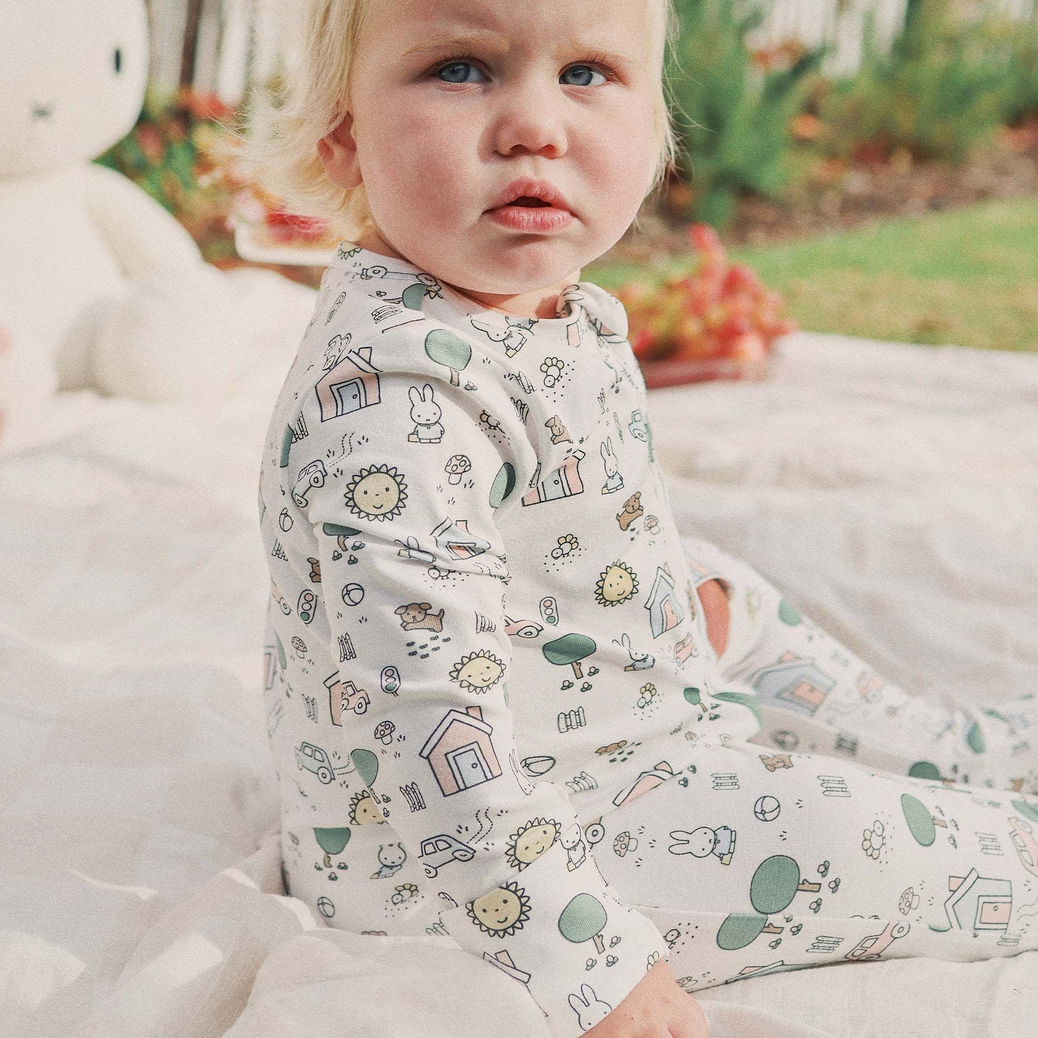 Kynd Baby - Miffy Day Or Night Onesie Pristine