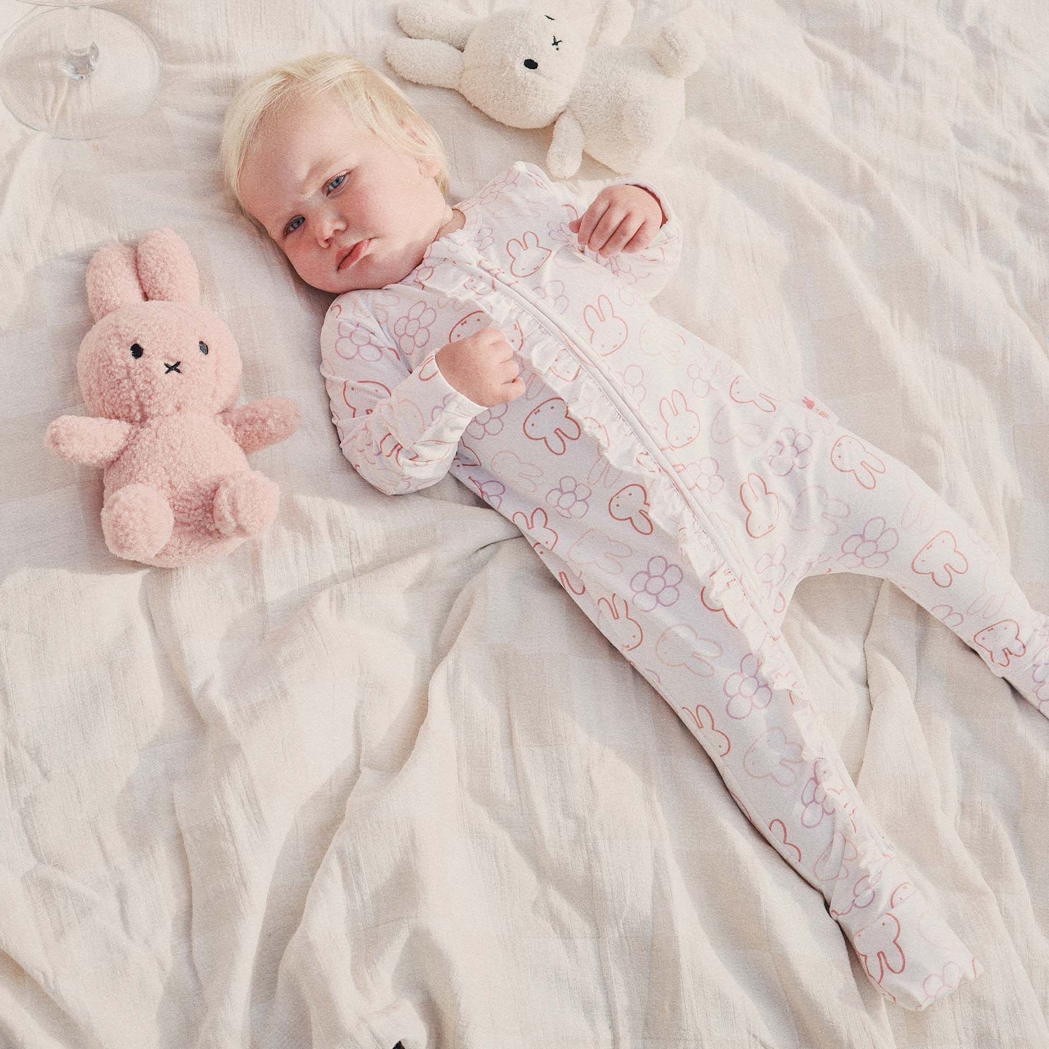 Kynd Baby - Miffy Onesie With Frill Pristine