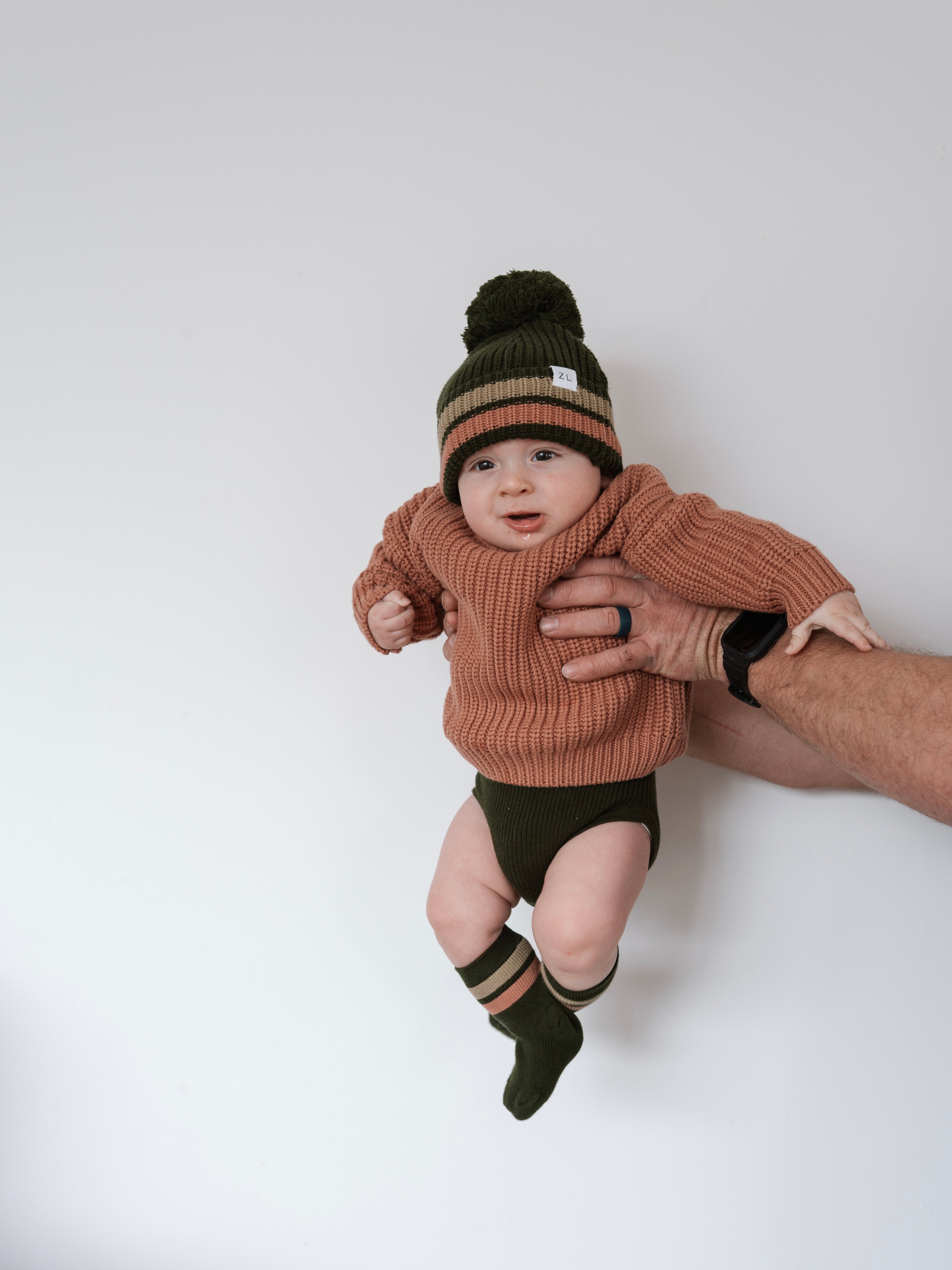 Ziggy Lou - Super Chunky Jumper Terracotta