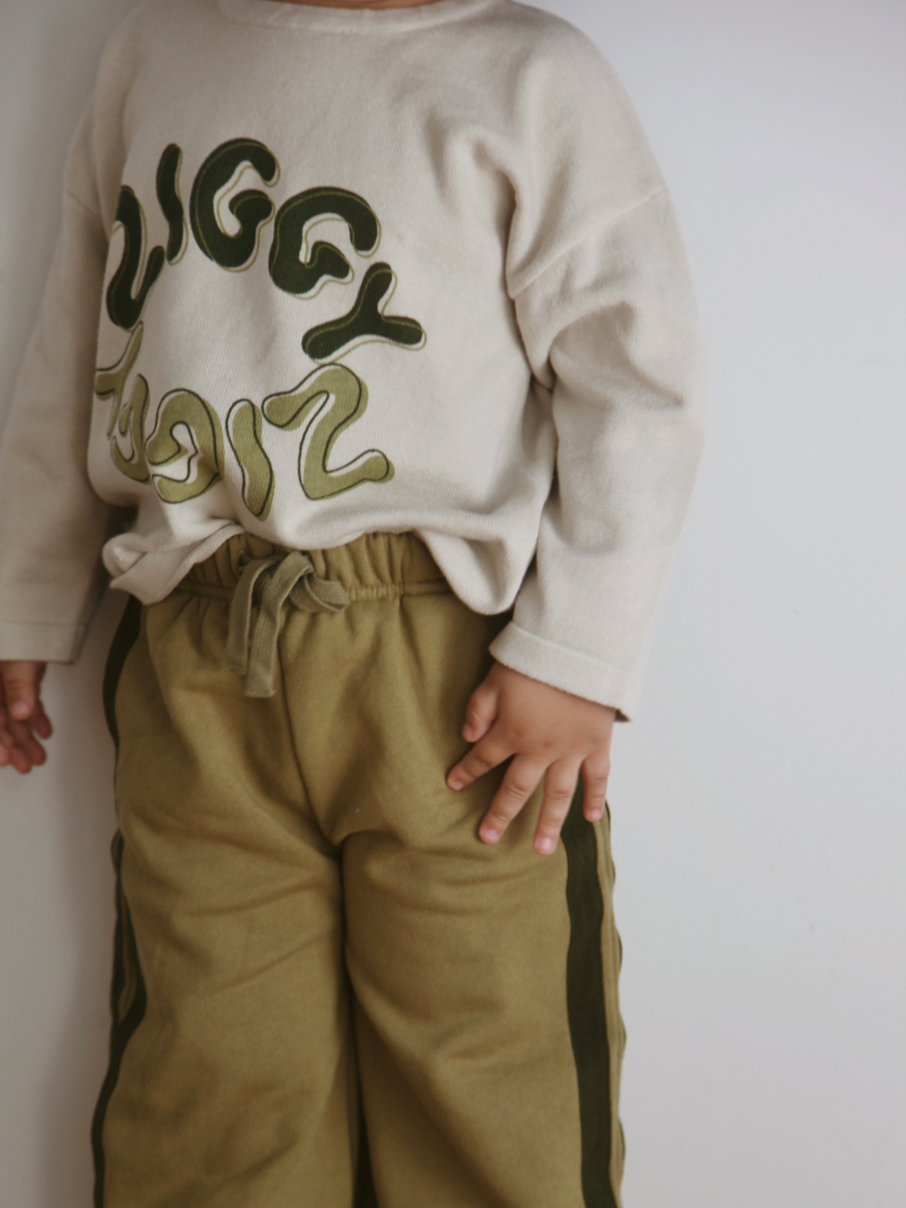 Ziggy Lou - Long Sleeve Tee Moss