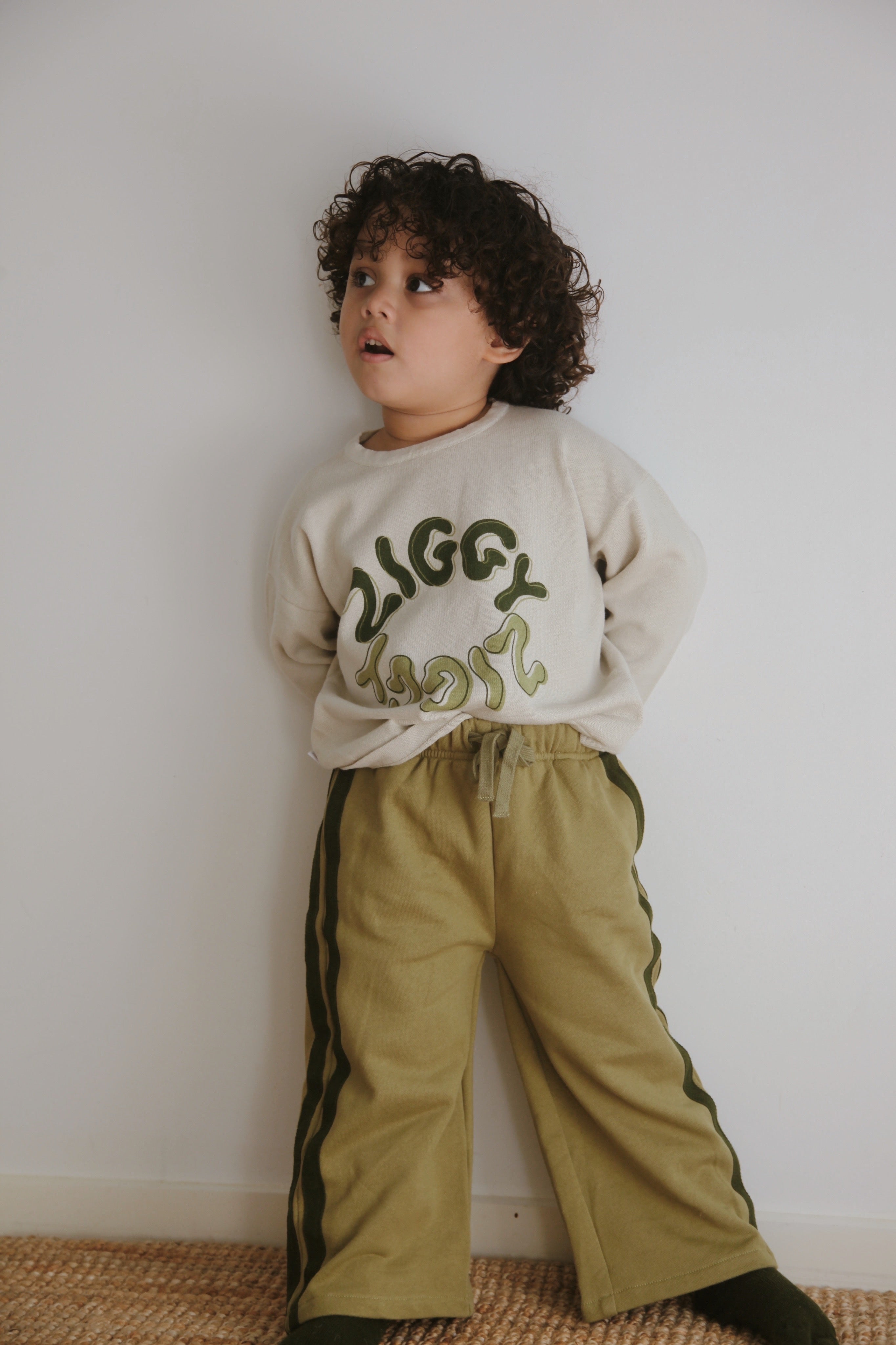 Ziggy Lou - Long Sleeve Tee Moss