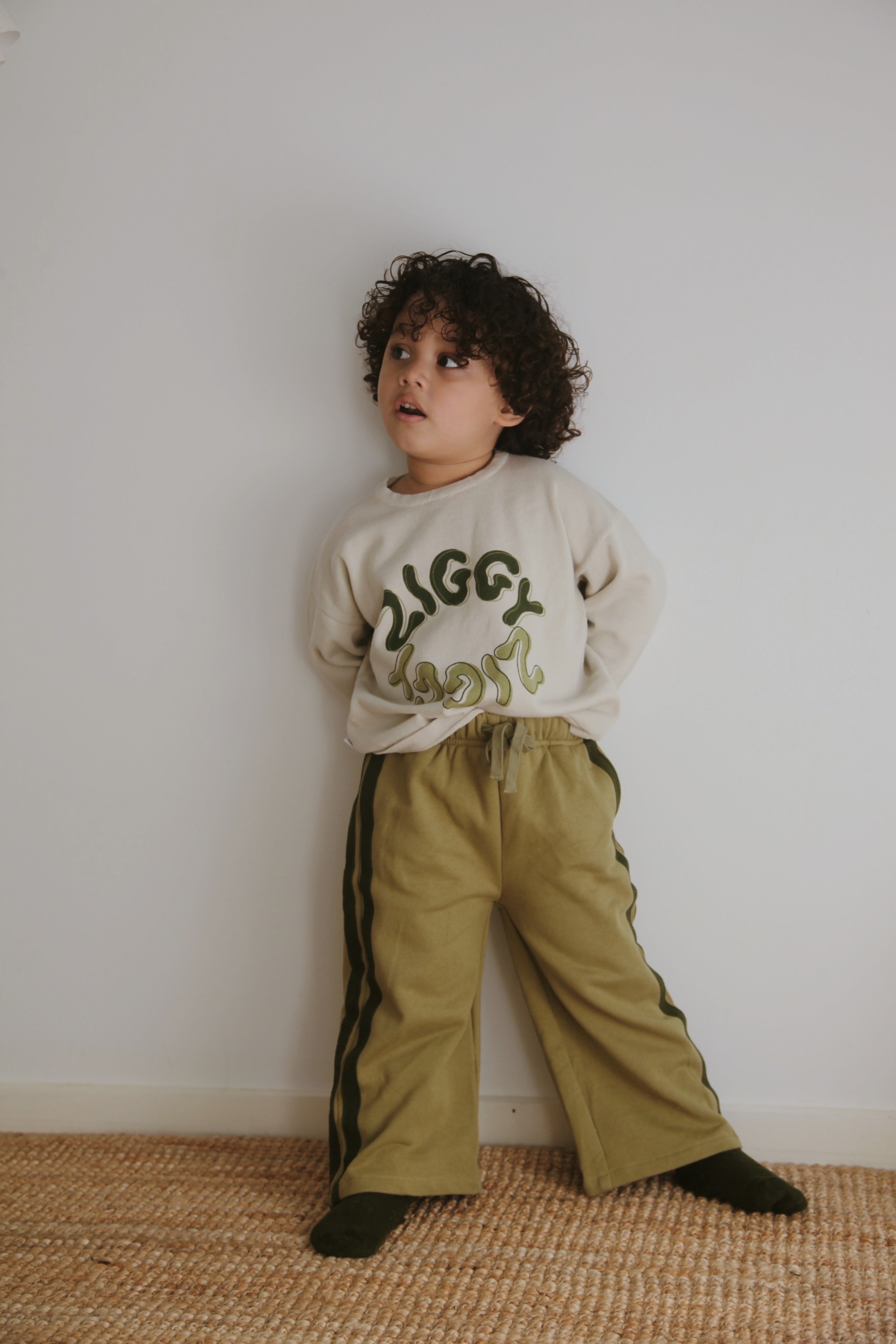 Ziggy Lou - Long Sleeve Tee Moss